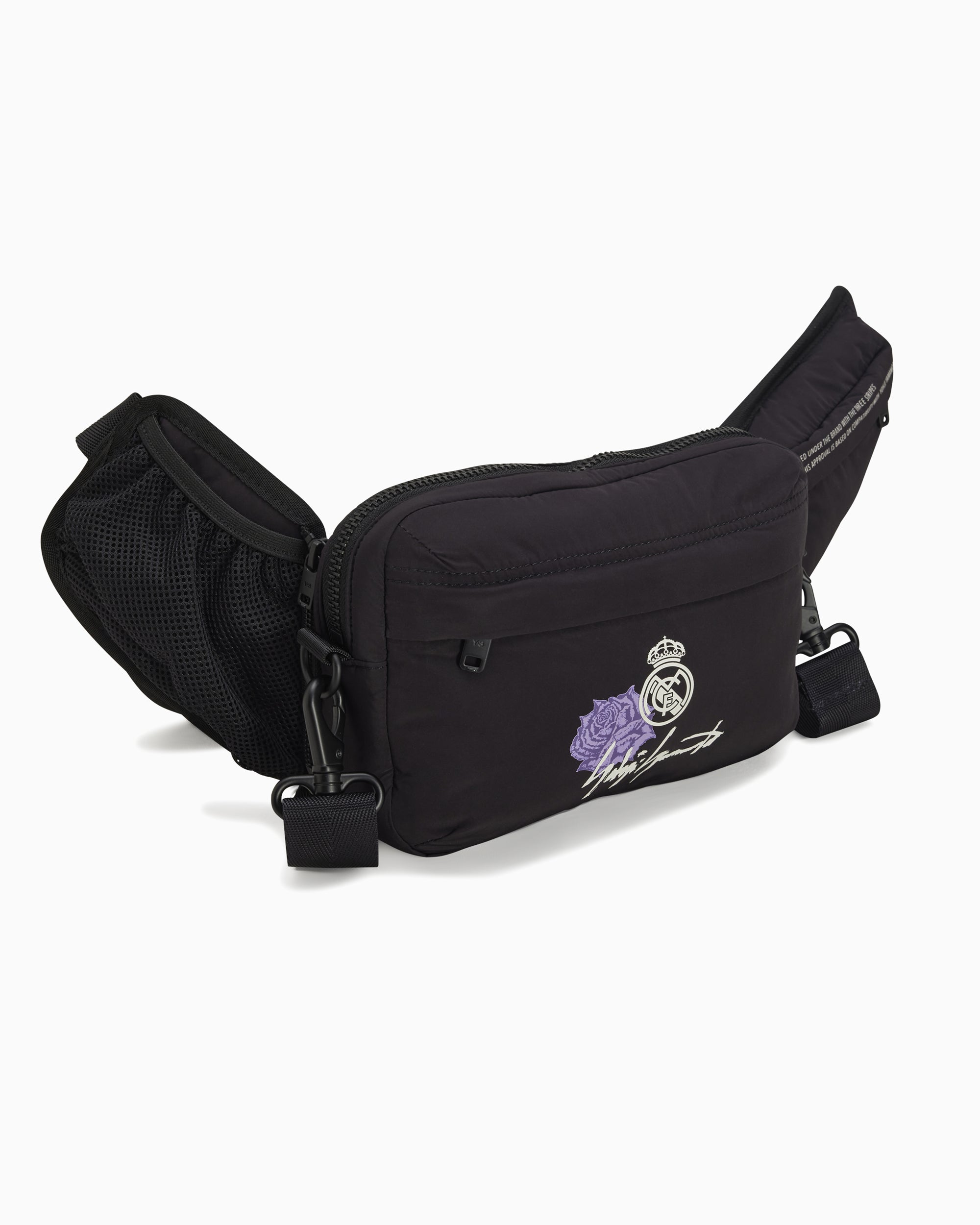 新品 Y-3×REAL MADRID CROSSBODY BAG ブラック adidas Y-3 x Real Madrid Unisex Crossbody Bag