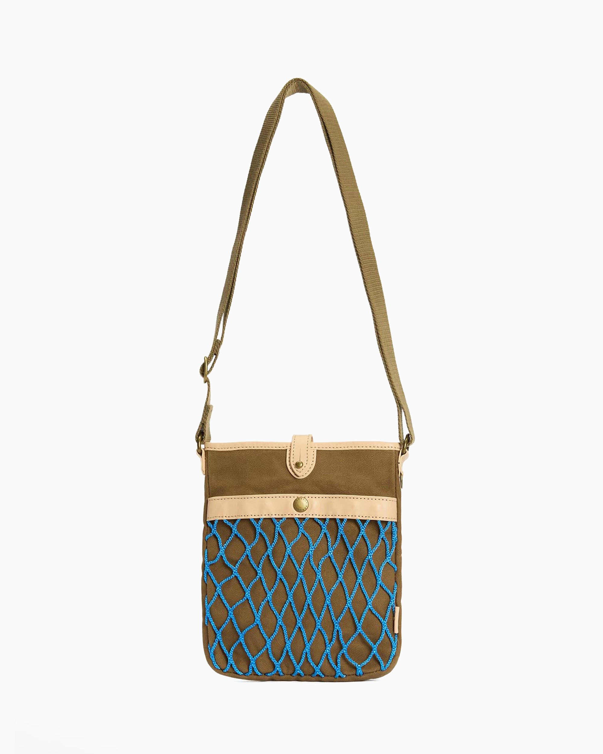 Barbour x Paul Smith Unisex Shoulder Bag