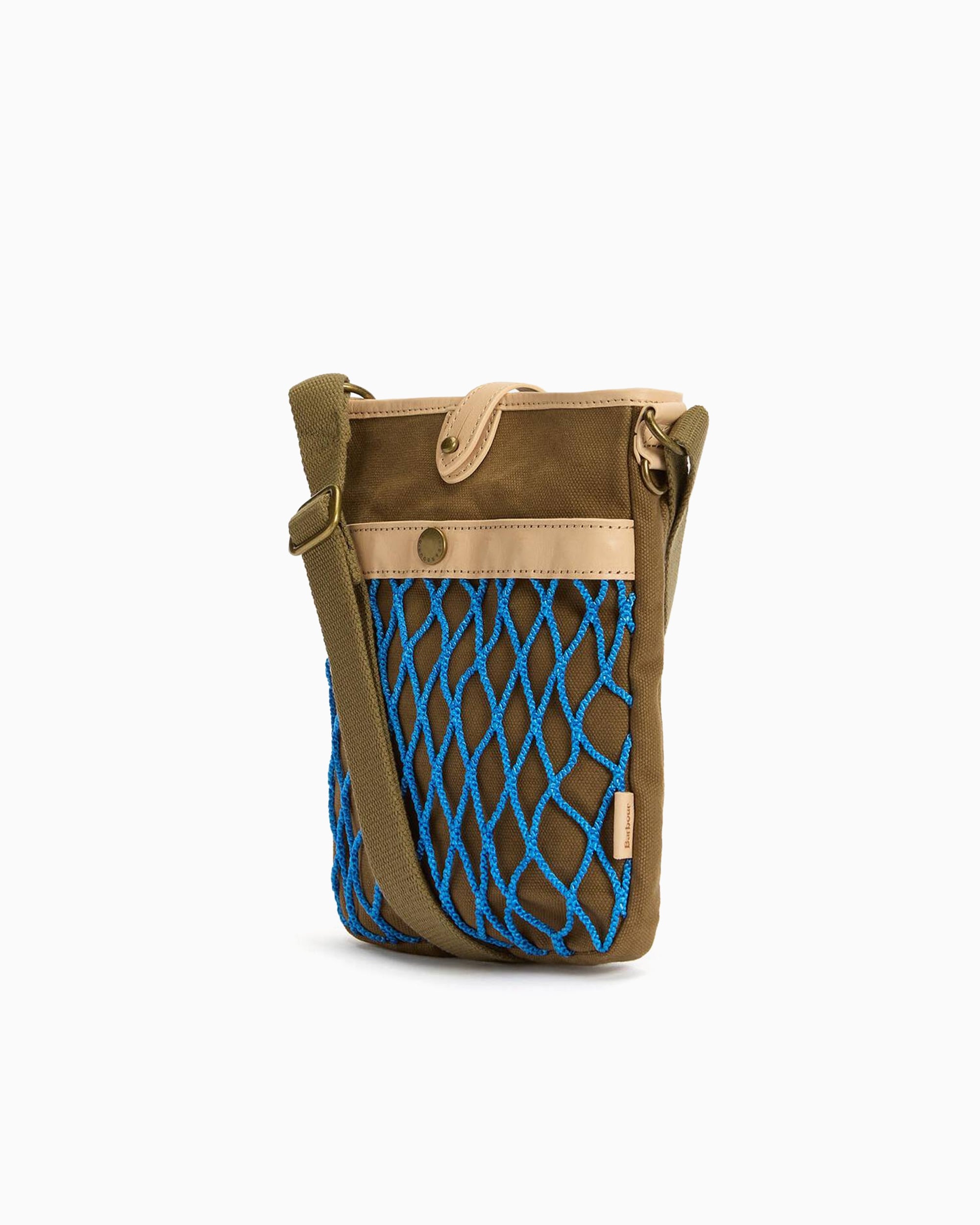 Barbour x Paul Smith Unisex Shoulder Bag