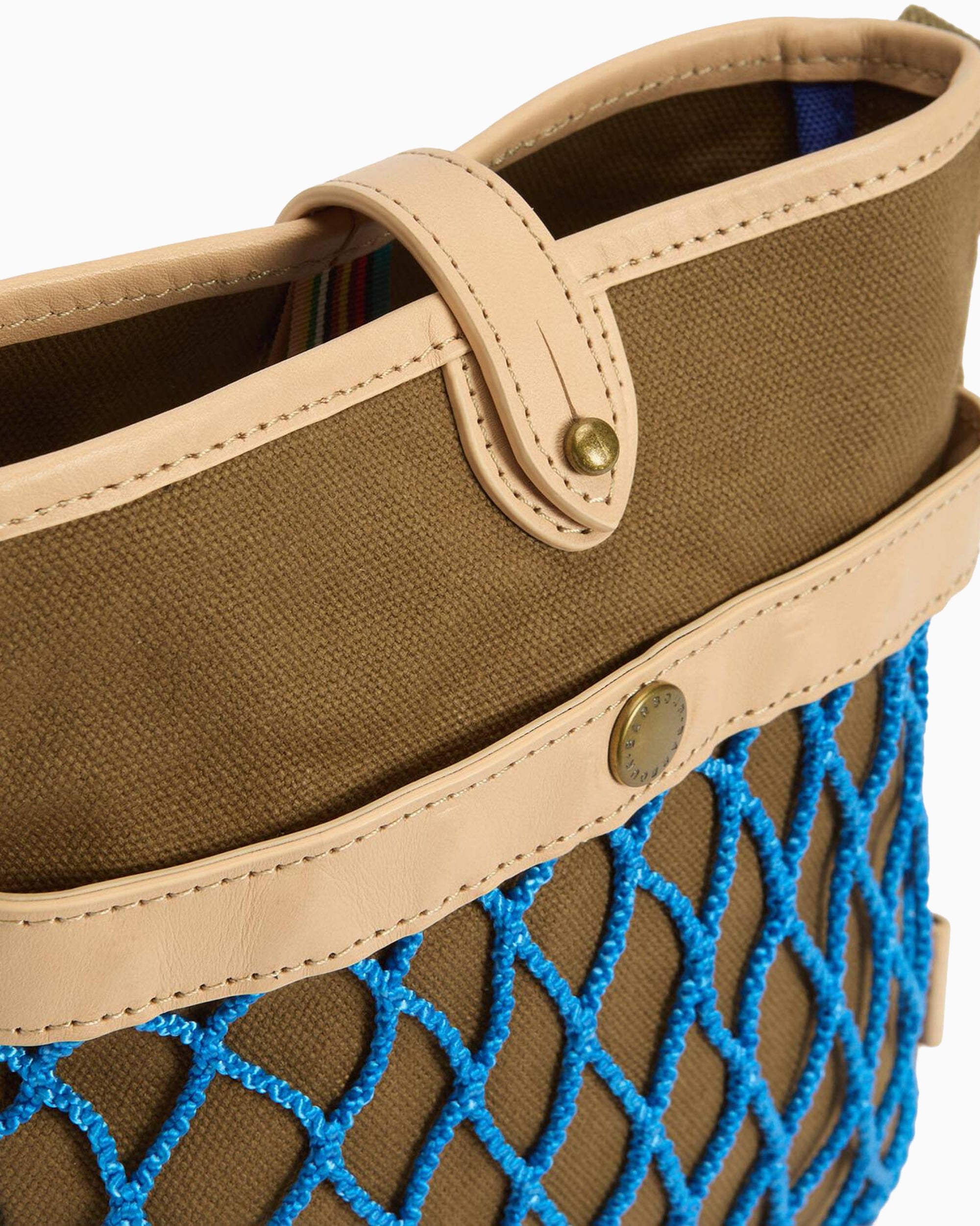 Barbour x Paul Smith Unisex Shoulder Bag