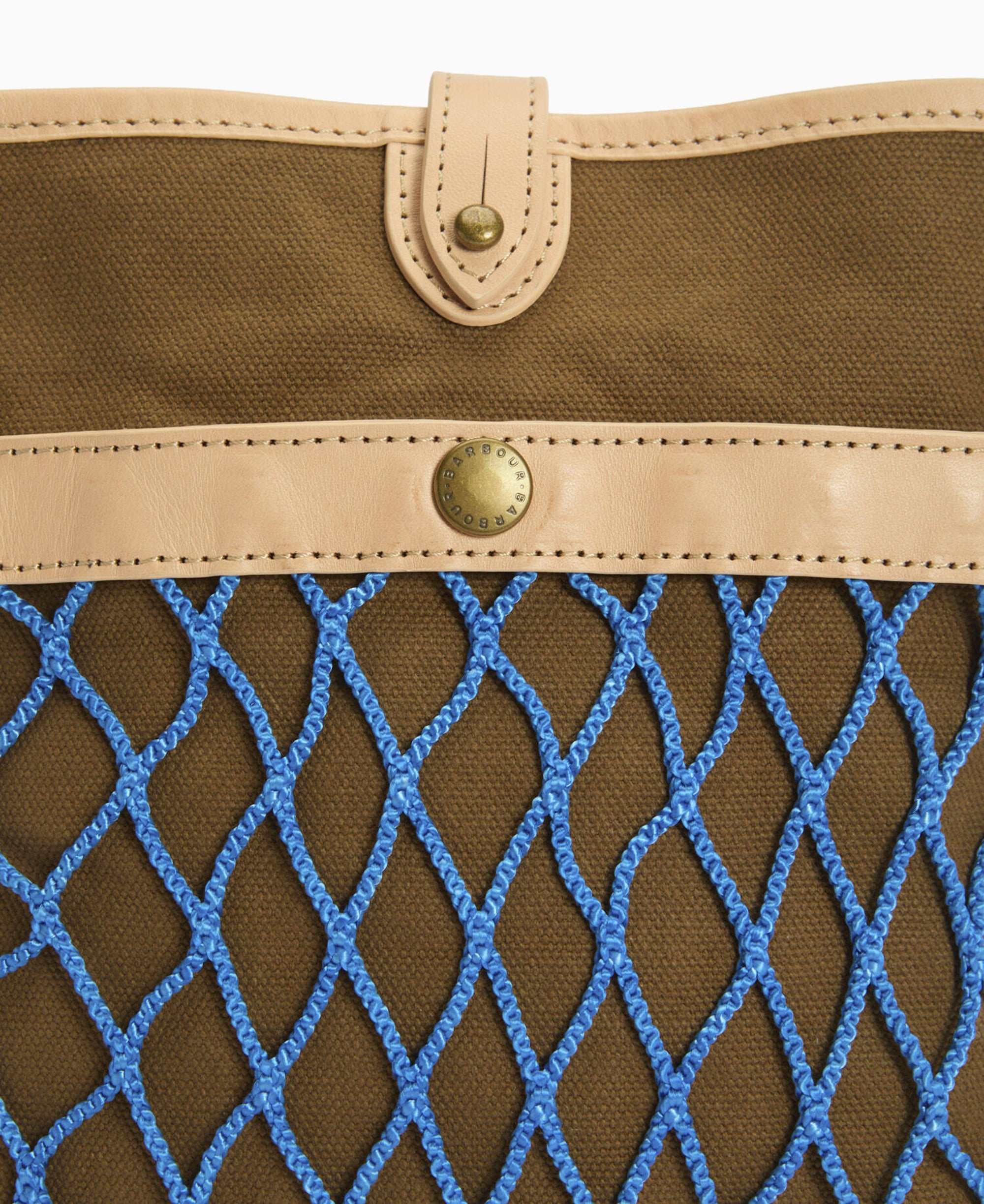 Barbour x Paul Smith Unisex Shoulder Bag