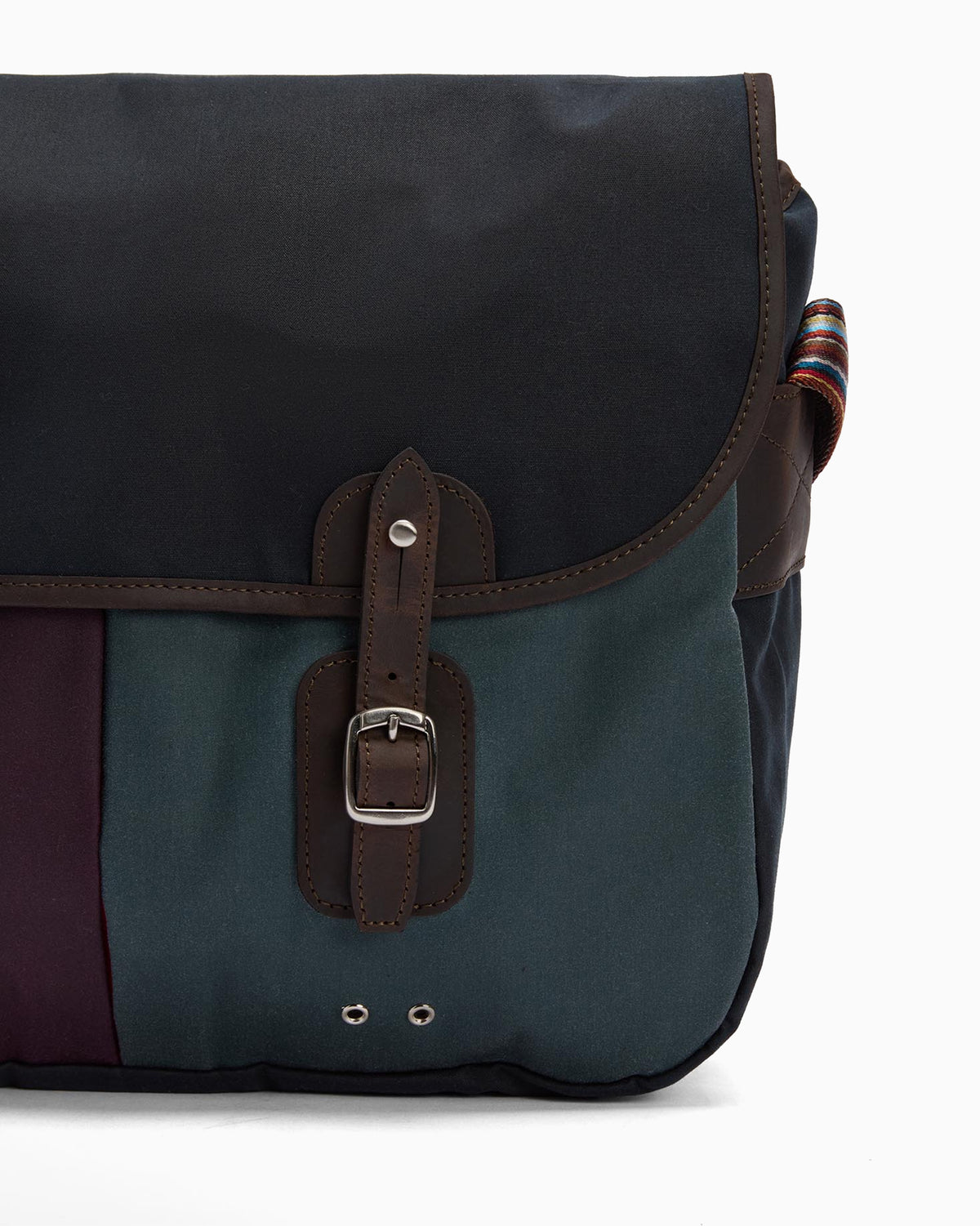 Barbour x Paul Smith Wax Tarras Unisex Shoulder Bag