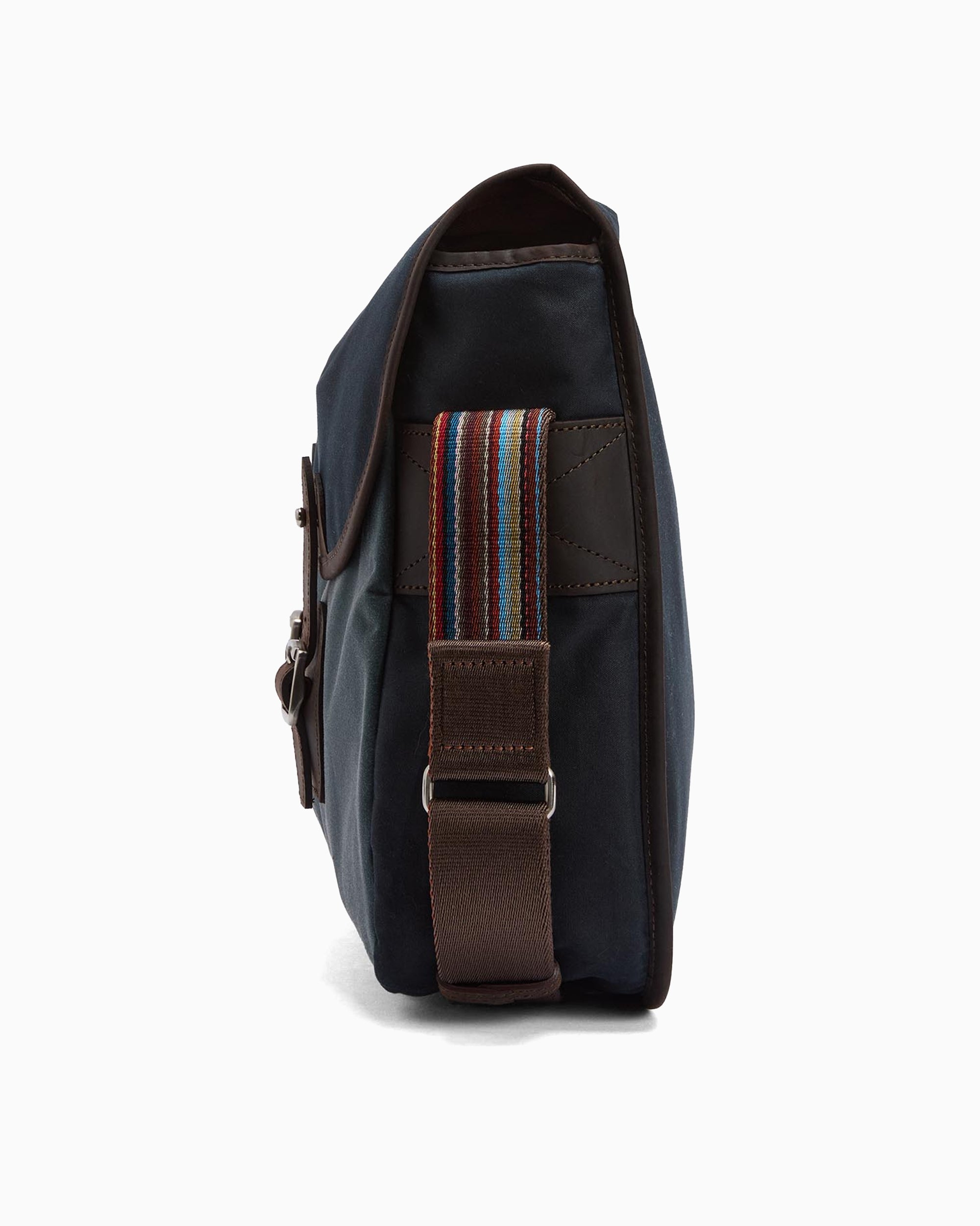 Barbour x Paul Smith Wax Tarras Unisex Shoulder Bag