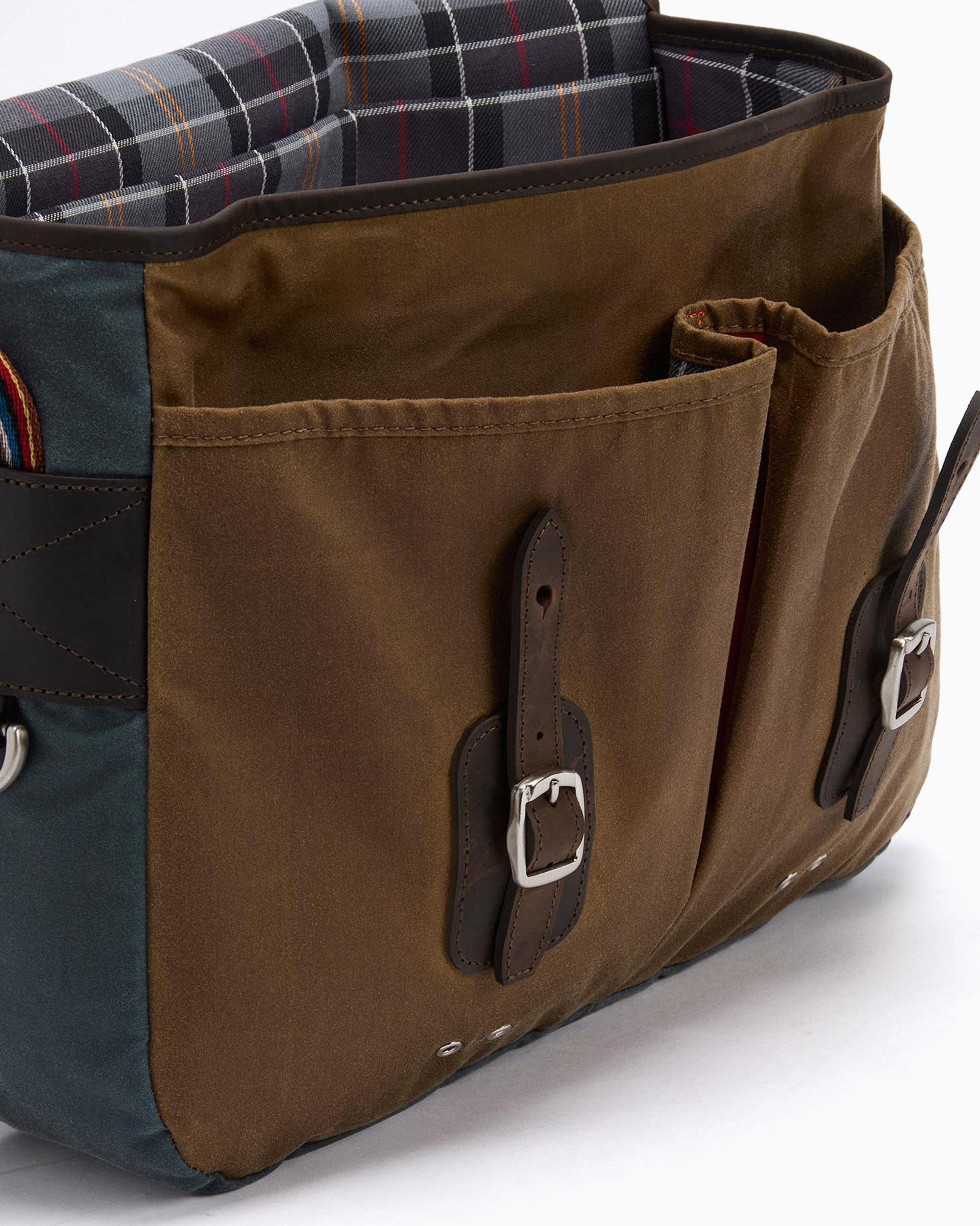 Barbour x Paul Smith Wax Tarras Unisex Shoulder Bag