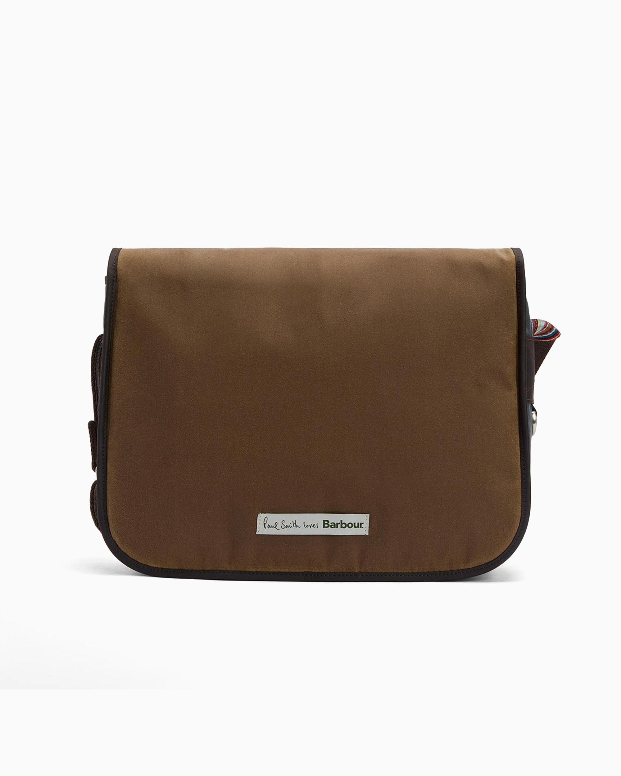 Barbour x Paul Smith Wax Tarras Unisex Shoulder Bag