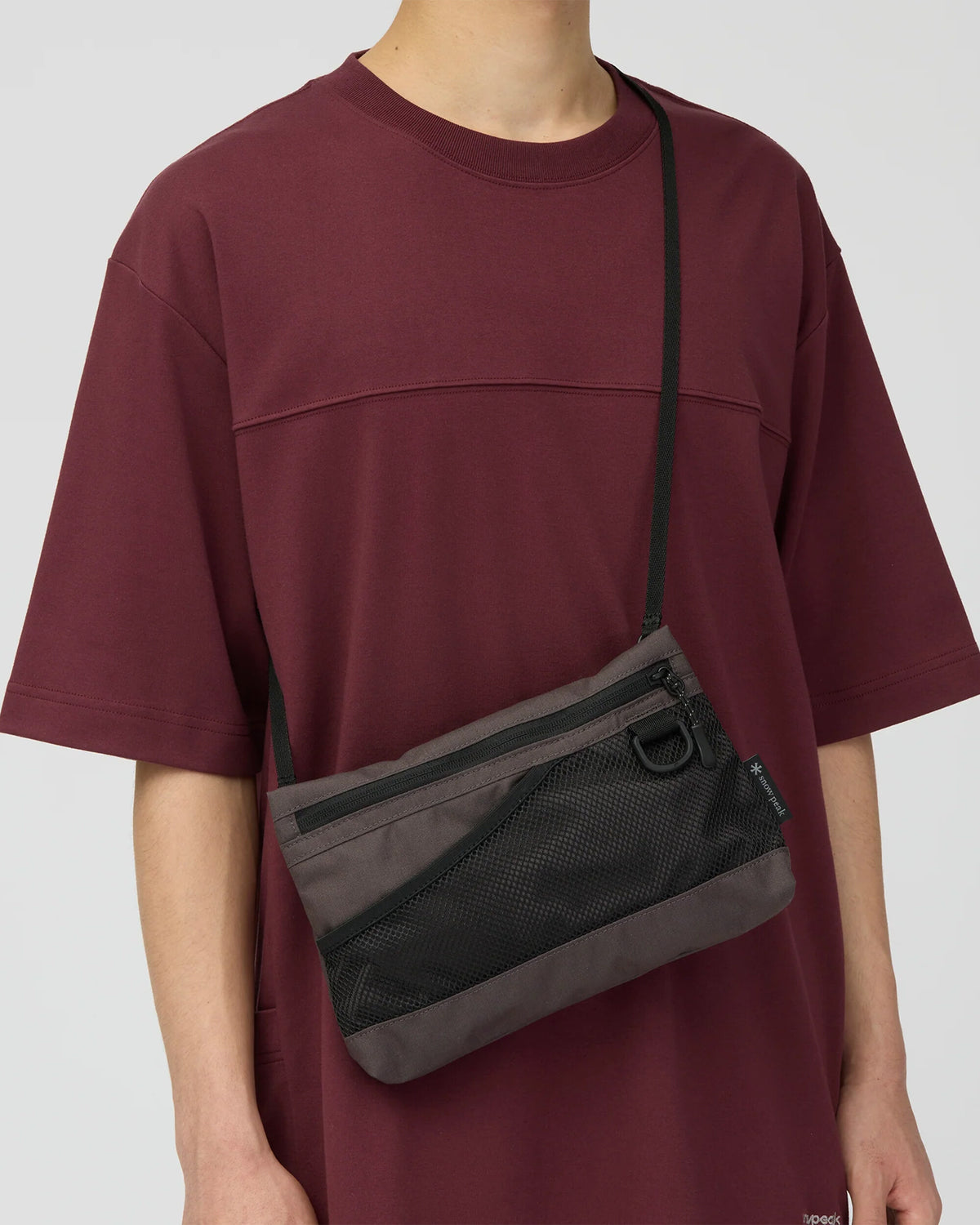 Handbags Snow Peak Everyday Use Sacoche Unisex Shoulder Bag - AC-25SU405-033