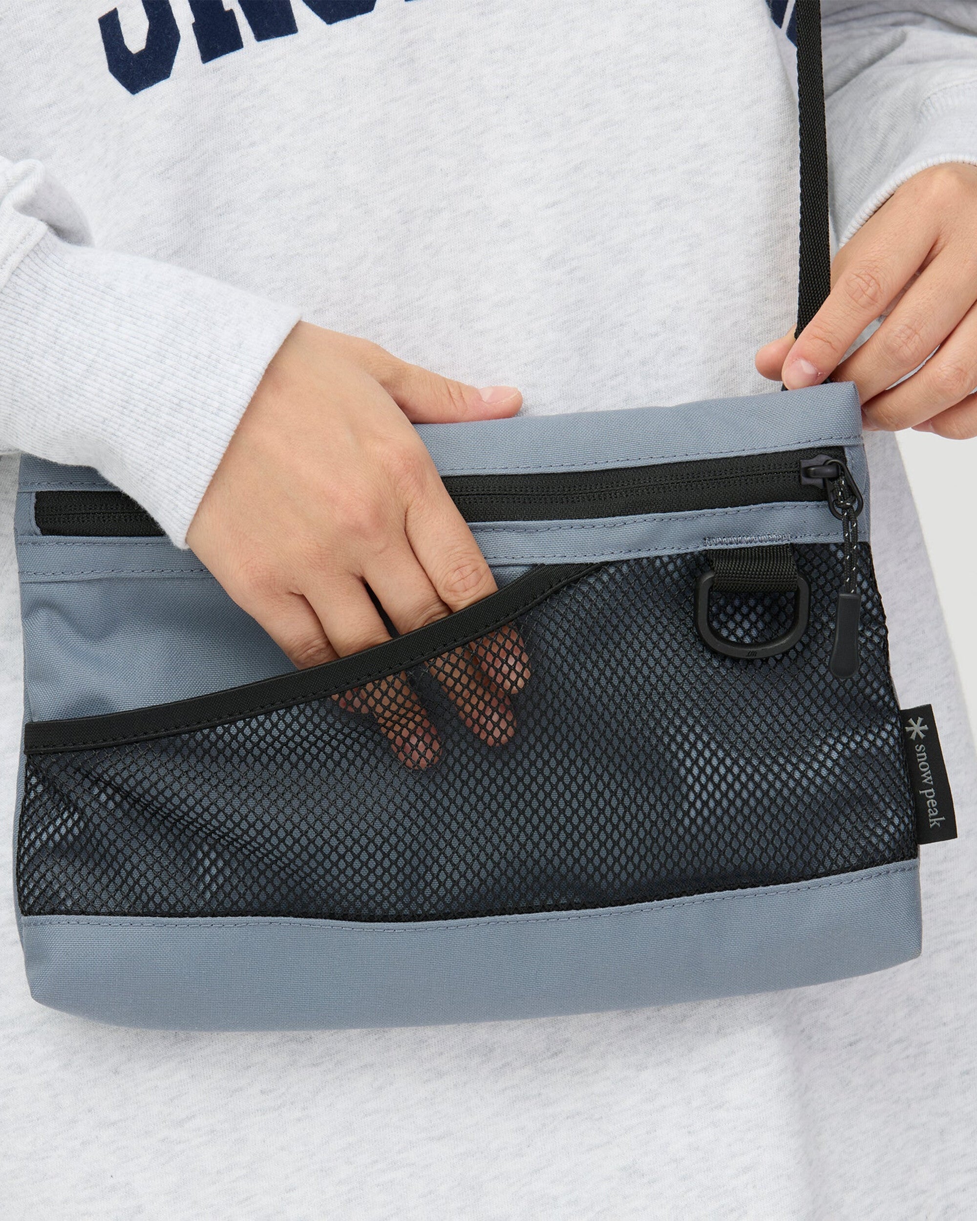 Handbags Snow Peak Everyday Use Sacoche Unisex Shoulder Bag - AC-25SU405-071
