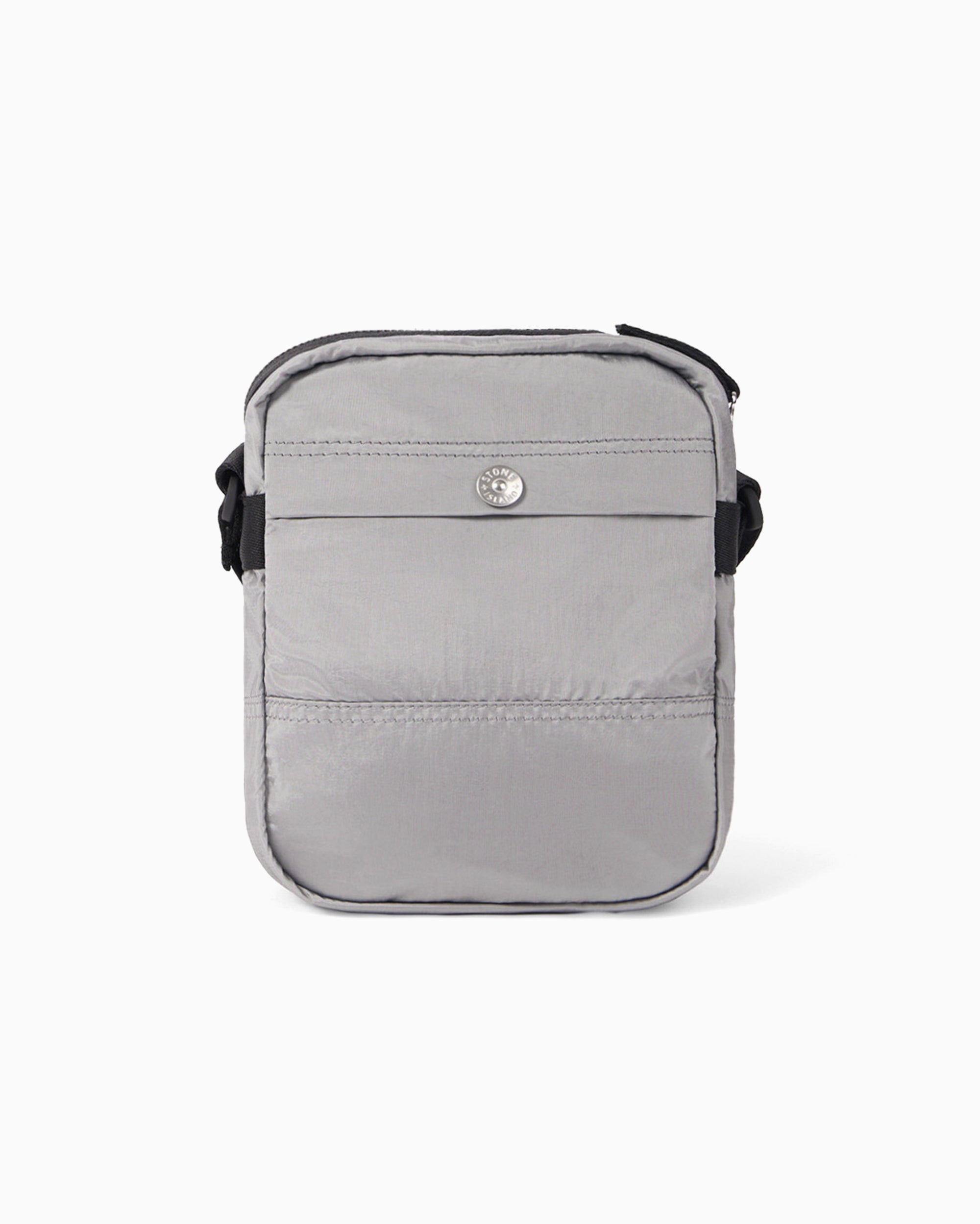STONE  グレー ショルダーバッグ Stone Island Econyl® Unisex Shoulder Bag