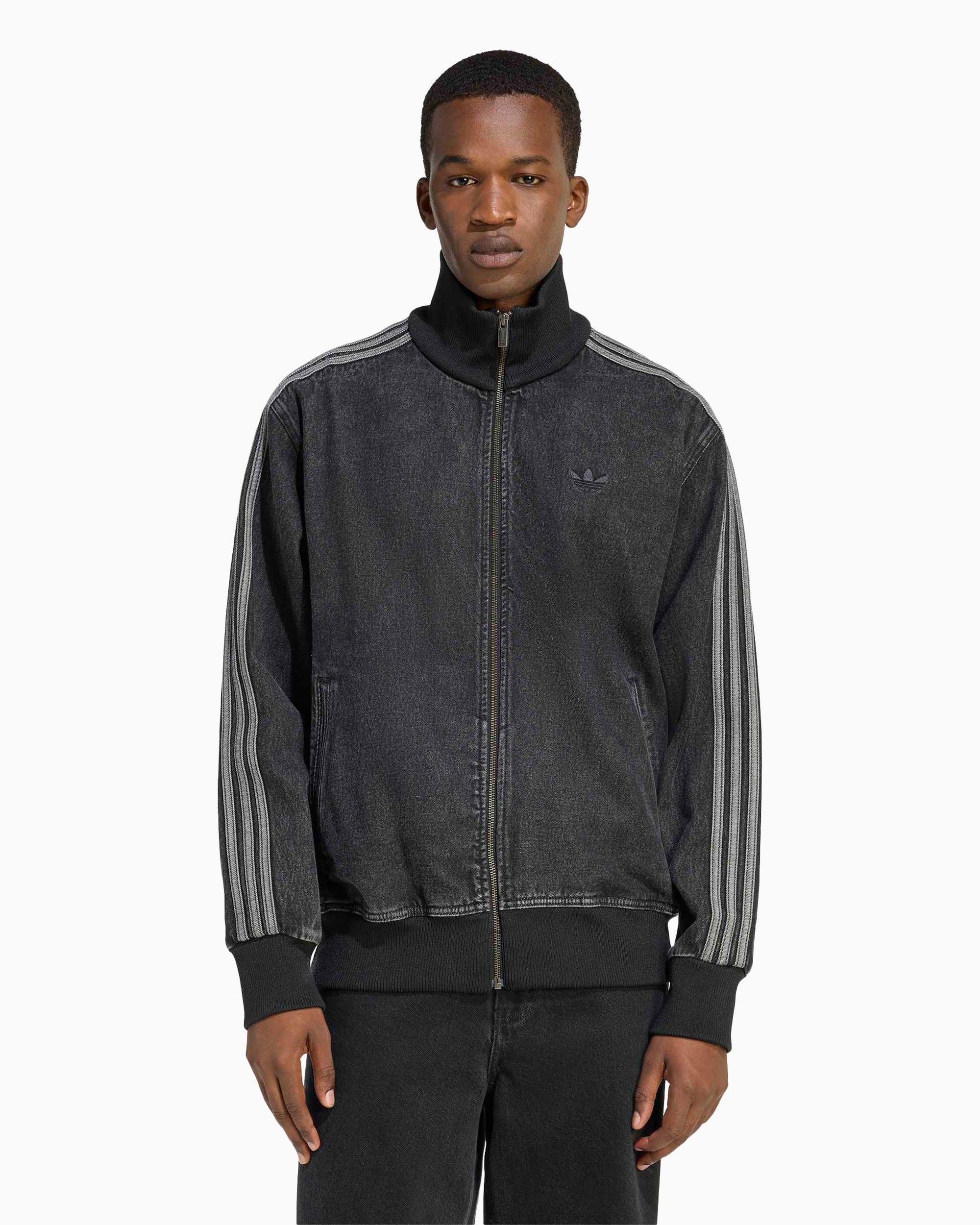 Jackets Coats adidas Originals Adicolor Denim Firebird Relaxed Men's Track Jacket - KD1516
