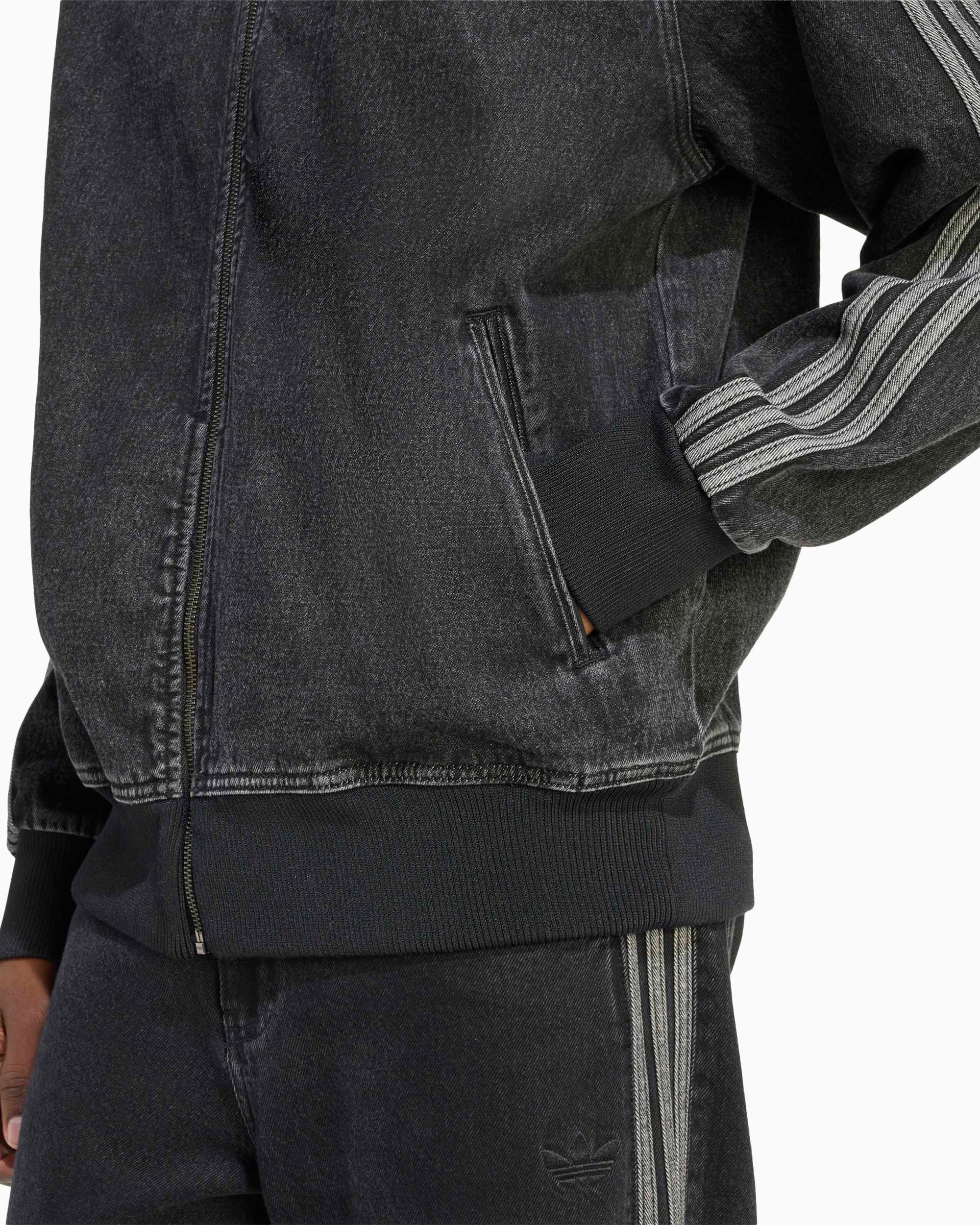 Jackets Coats adidas Originals Adicolor Denim Firebird Relaxed Men's Track Jacket - KD1516