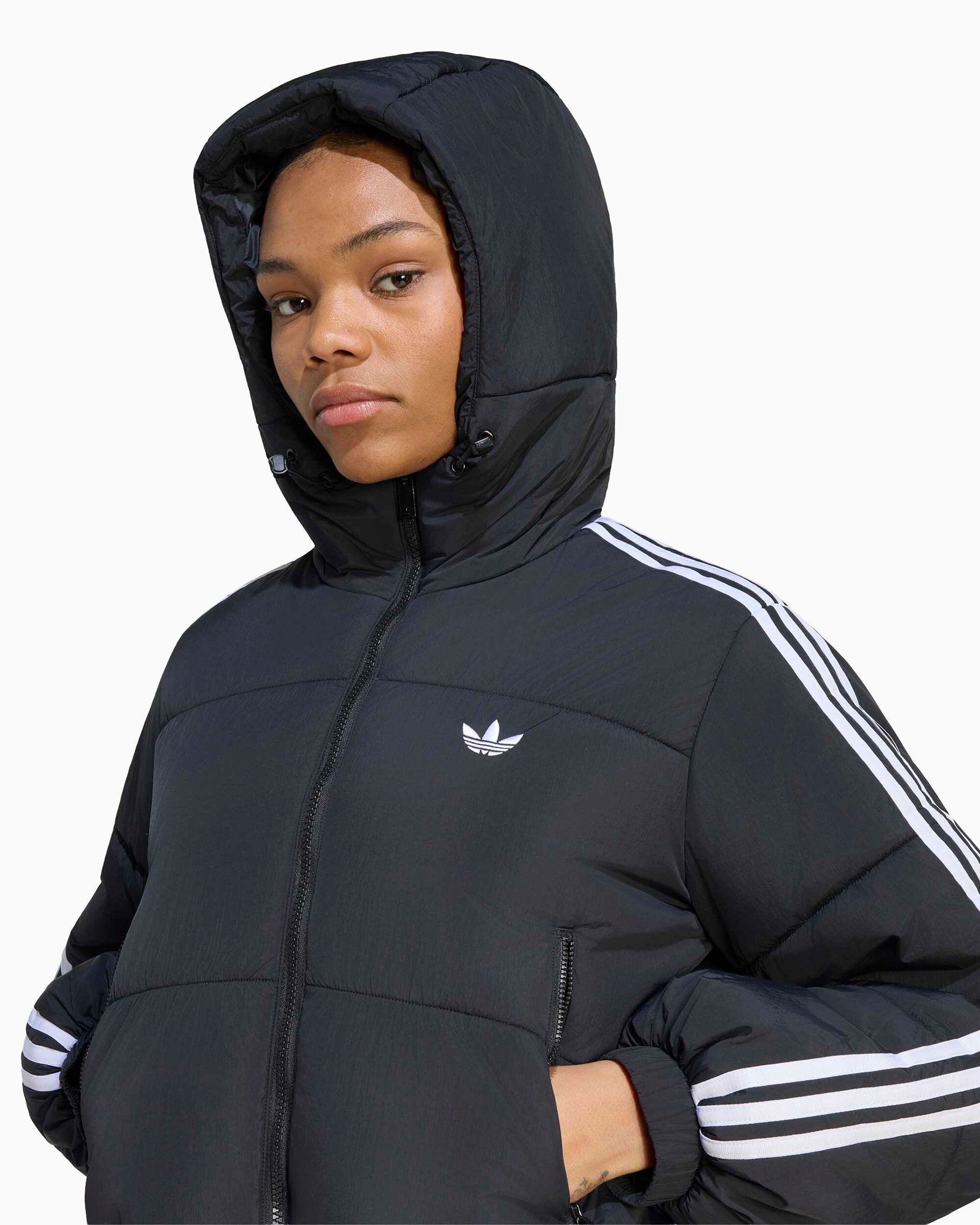 Jackets Coats adidas Originals Adicolor Firebird Logo Crop Women's Anorak - KG6673
