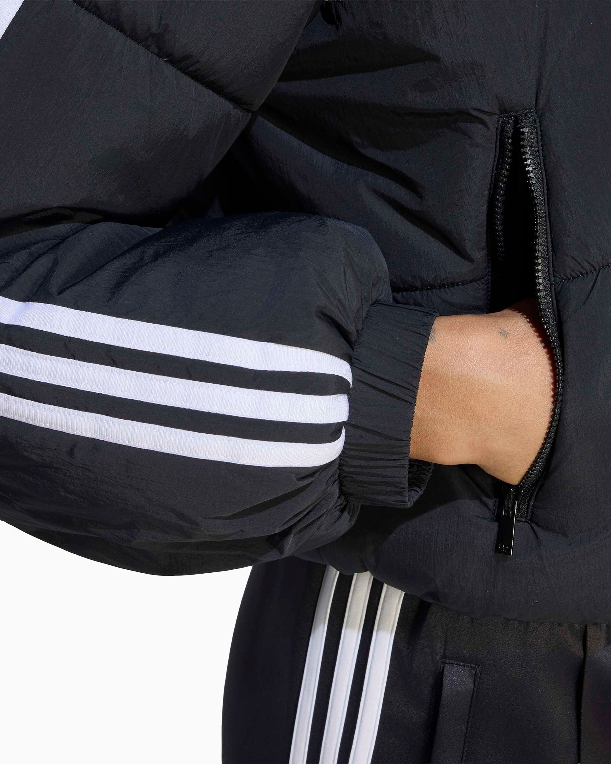 Jackets Coats adidas Originals Adicolor Firebird Logo Crop Women's Anorak - KG6673