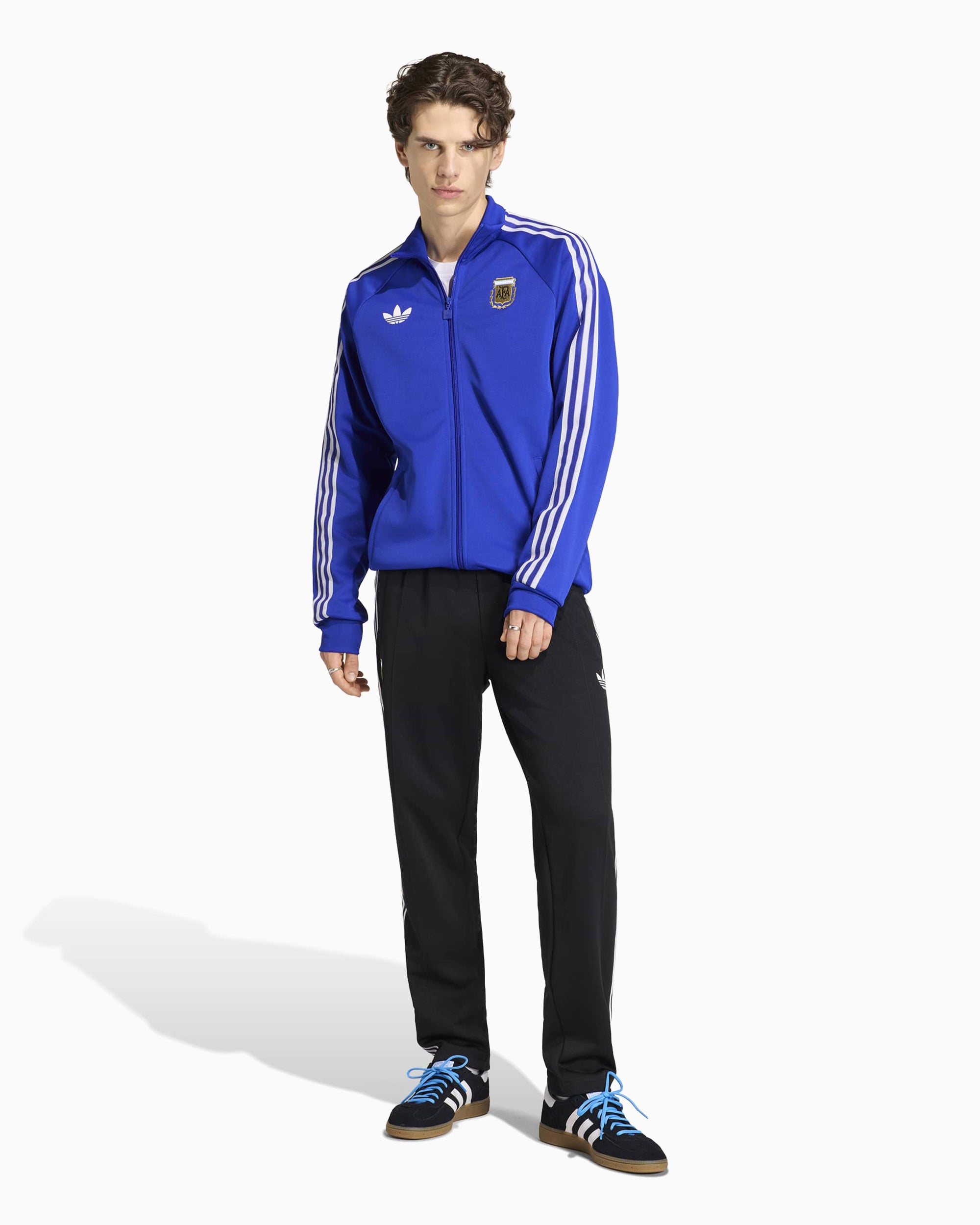 Jackets Coats adidas Originals Argentina National Football Team Men's Track Jacket - JZ6305