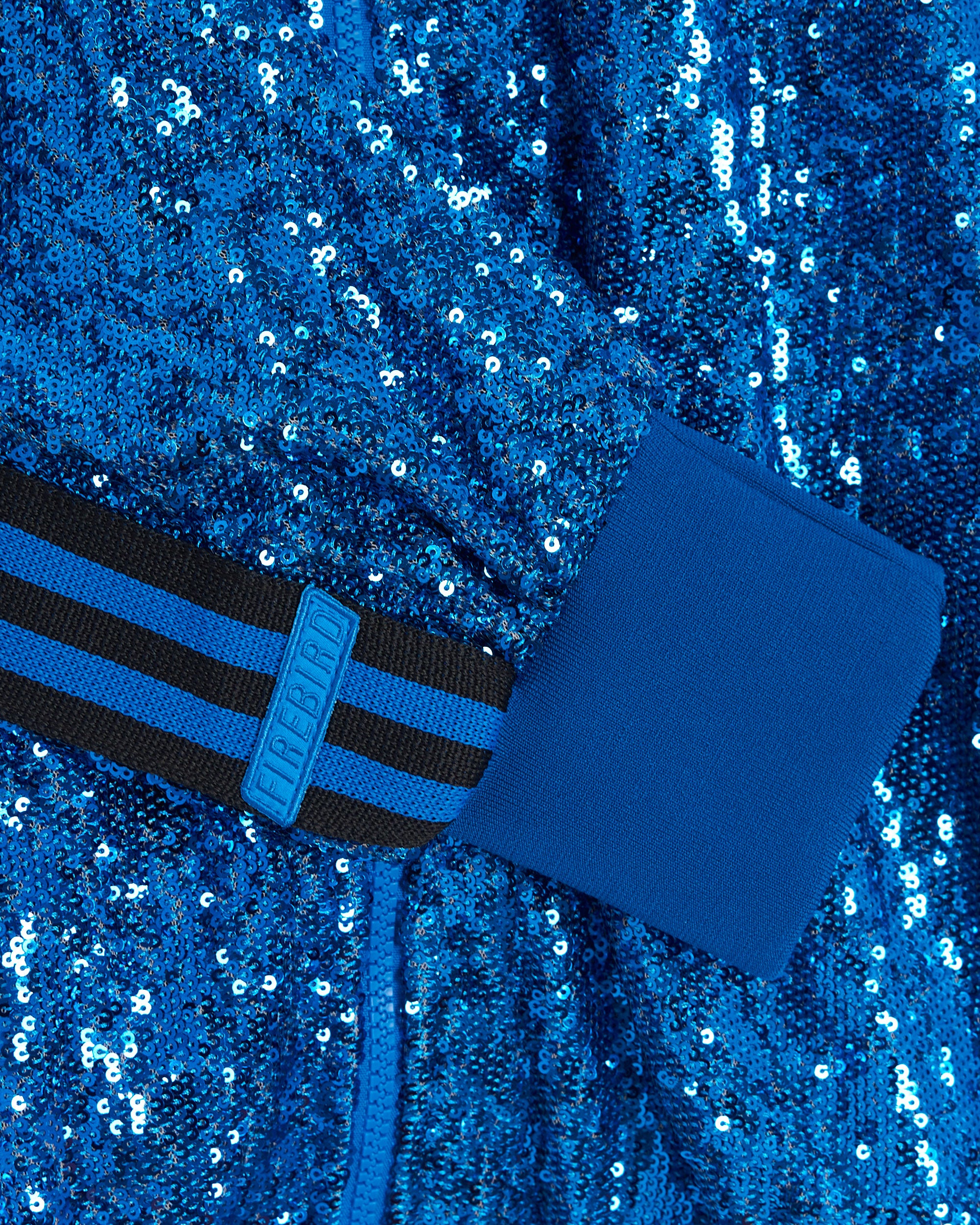 adidas sequin dress adidas Originals Blue Version Men's Sequin Track Jacket