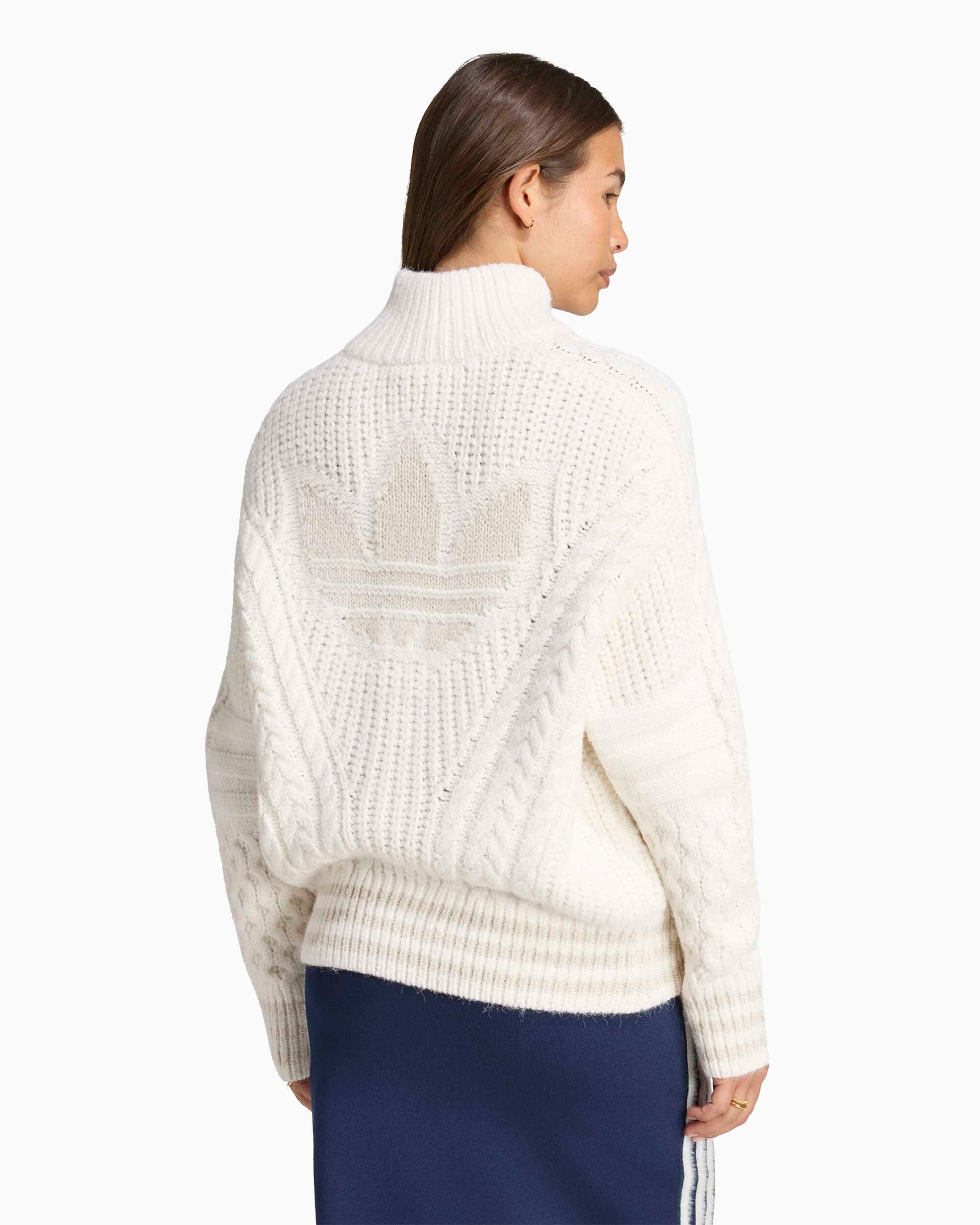 Jackets Coats adidas Originals Cable Knit Firebird Relaxed Women's Cardigan - KT2290