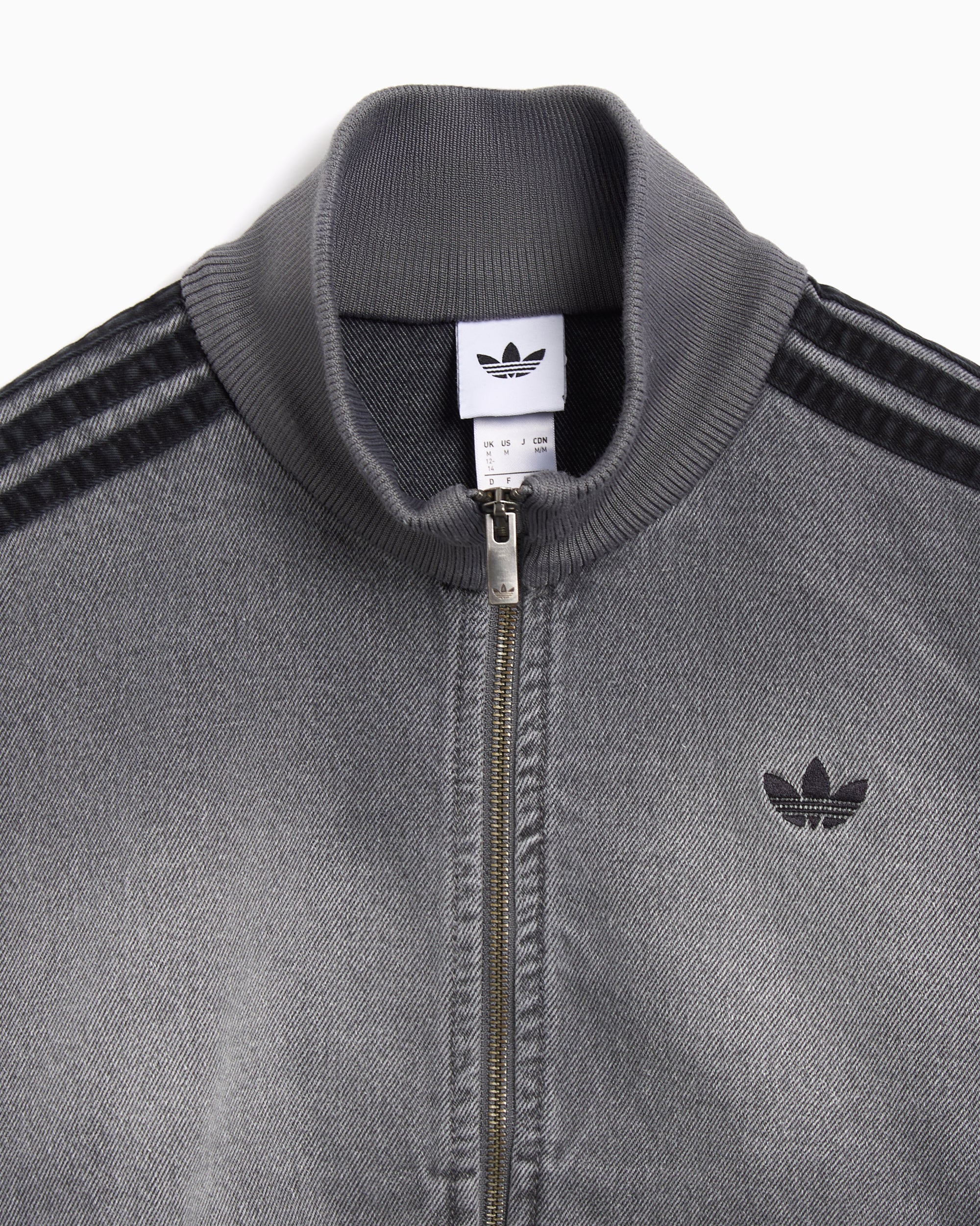 adidas Originals Denim Crop Women's Track Jacket