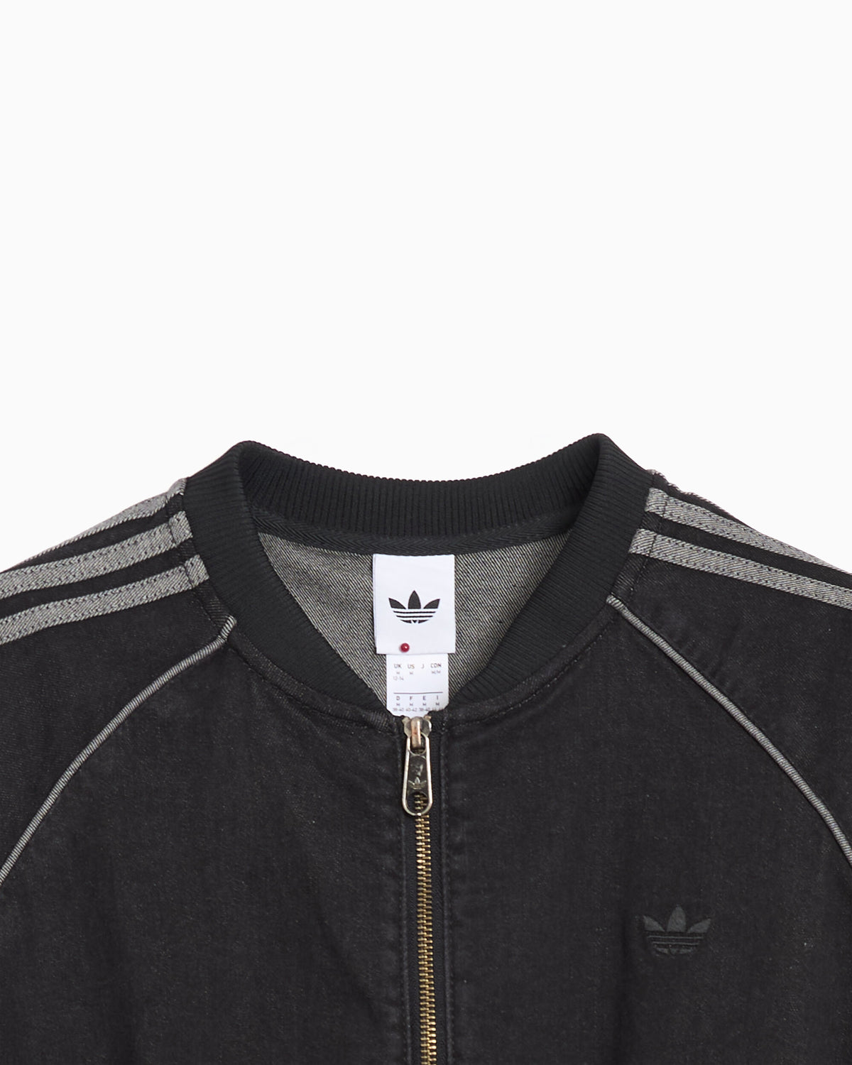 Jackets Coats adidas Originals Denim Crop Women's Track Jacket - KS9216
