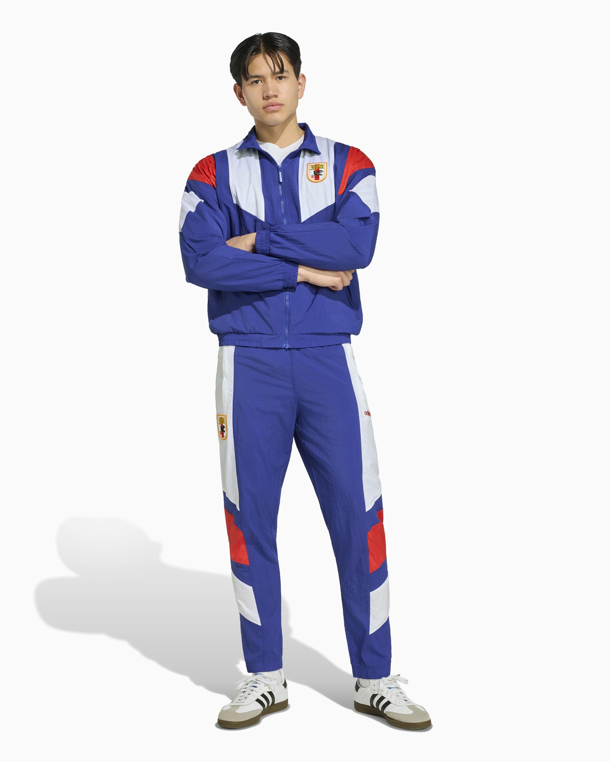 Jackets Coats adidas Originals EQT Japan Football Logo Relaxed Men's Track Jacket - KG0231
