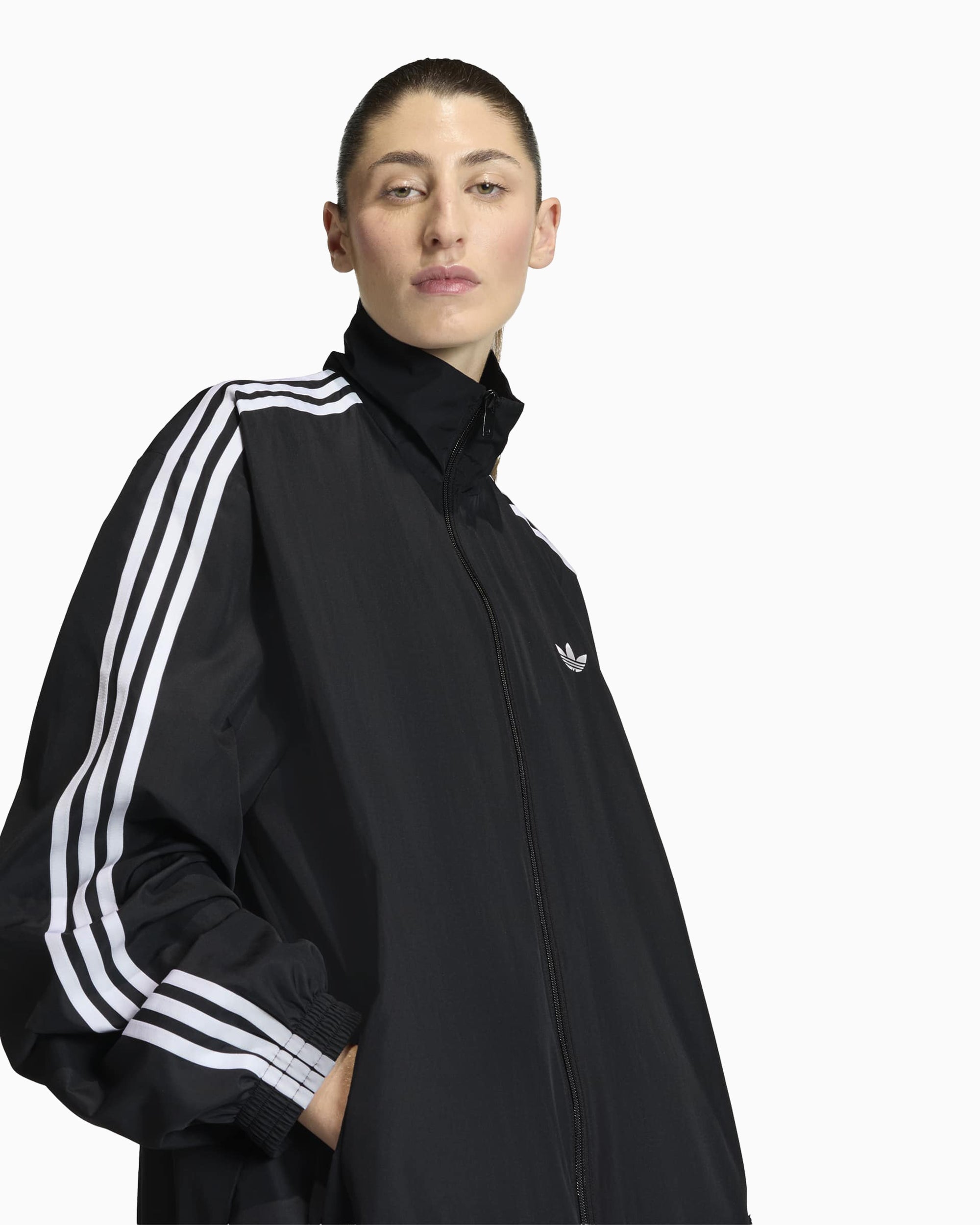 adidas ADILENIUM5.0BALLOONトラックジャケット CLOTHING - ADILENIUM 5.0 BALLOON TRACK TOP - Pink | adidas Oman