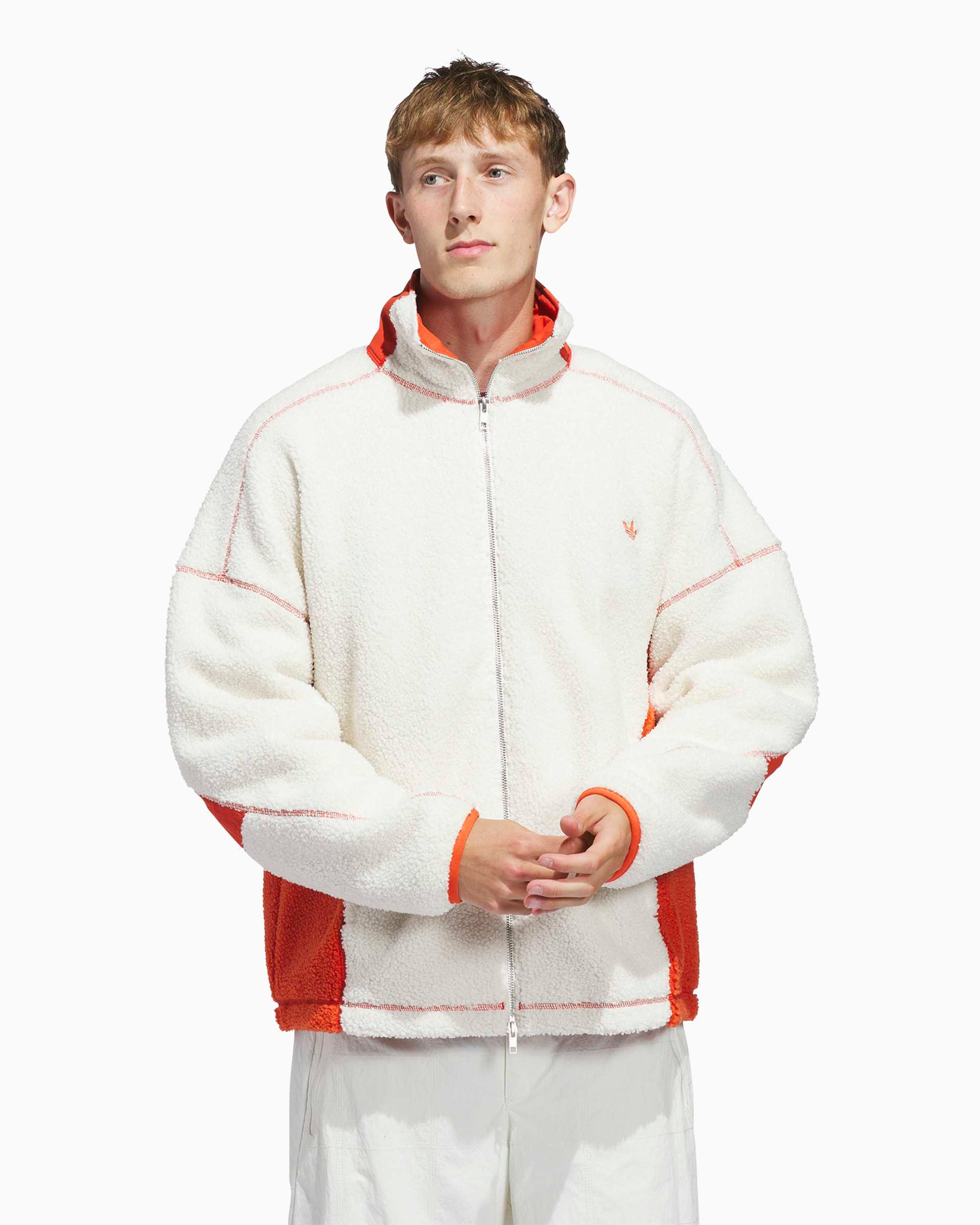 adidas Originals Los Angeles Adams Blvd Oversize Unisex Fleece Jacket