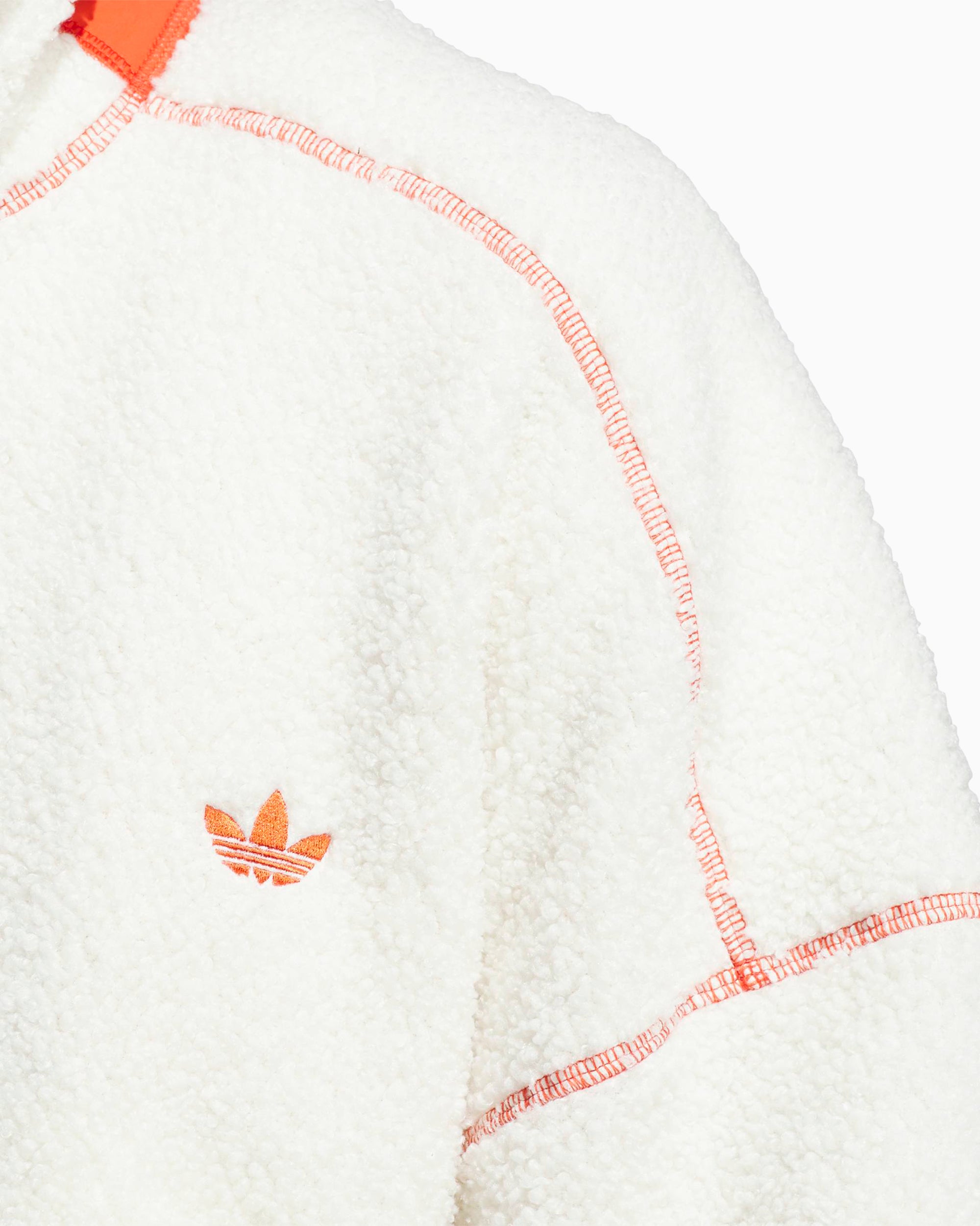 Jackets Coats adidas Originals Los Angeles Adams Blvd Oversize Unisex Fleece Jacket - JX6150