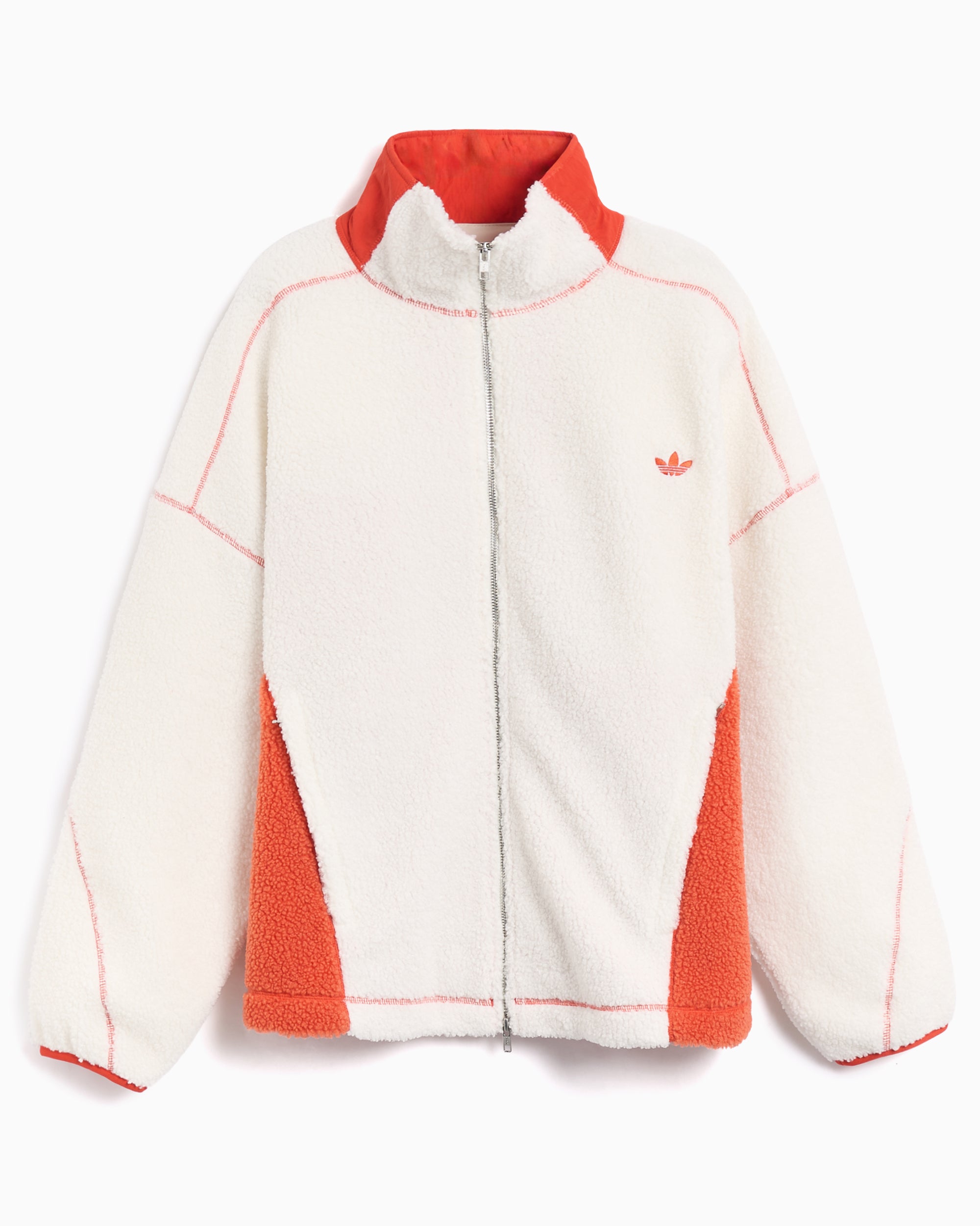 Jackets Coats adidas Originals Los Angeles Adams Blvd Oversize Unisex Fleece Jacket - JX6150