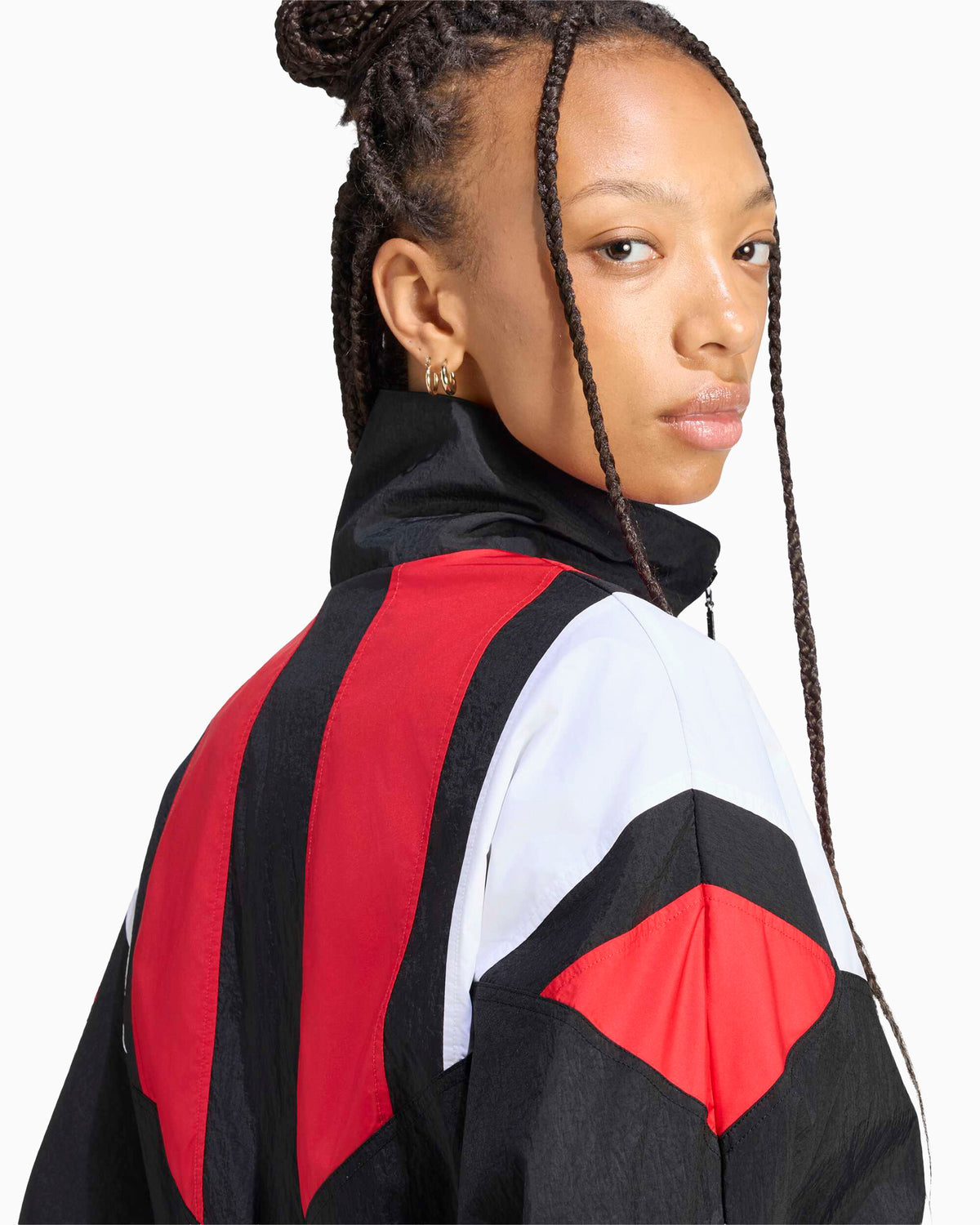 Jackets Coats adidas Originals Manchester United FC EQT Crop Women's Track Jacket - KH4834