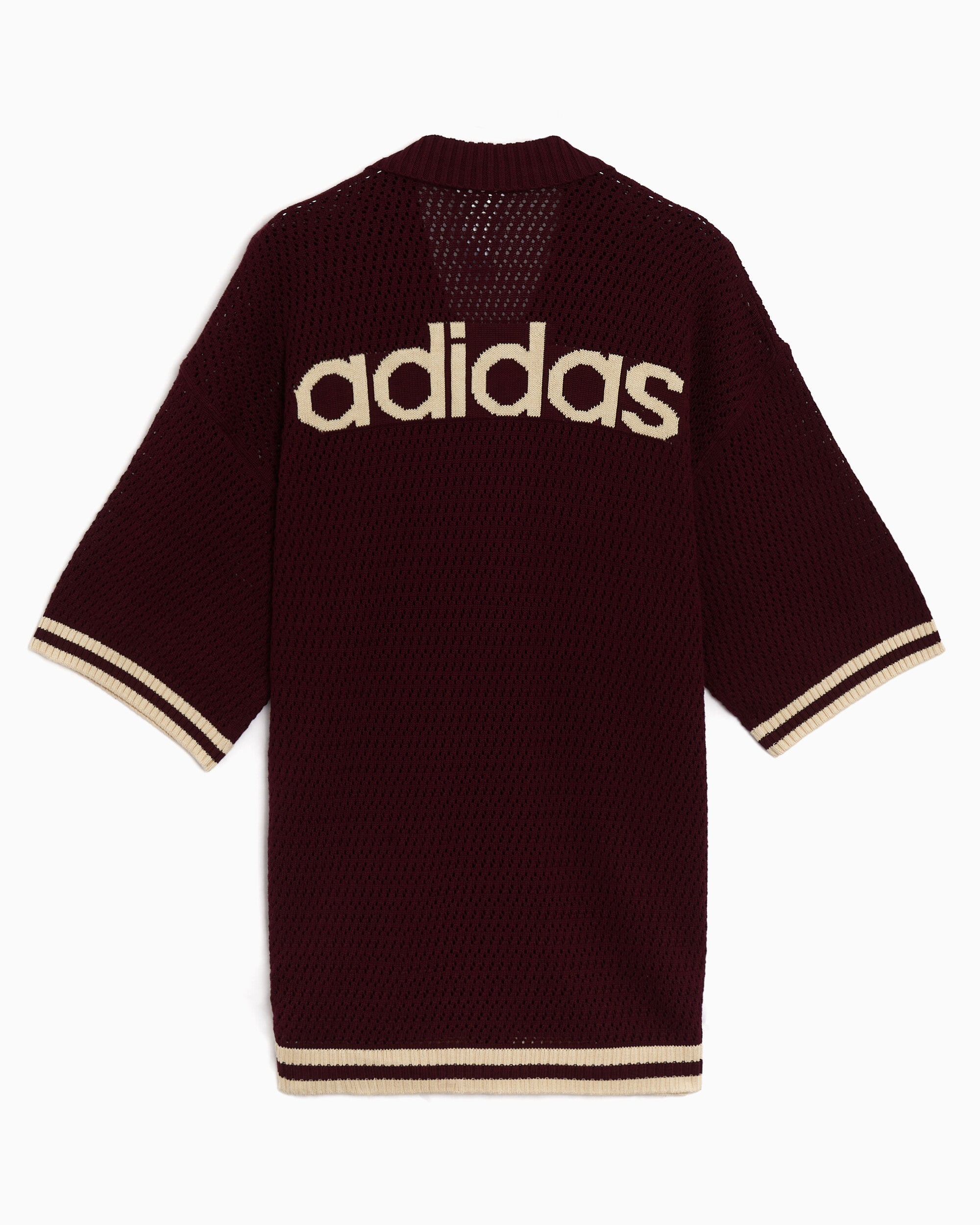 Jackets Coats adidas Originals "Munich" Crochet Logo Relaxed Men's Cardigan - KQ6977