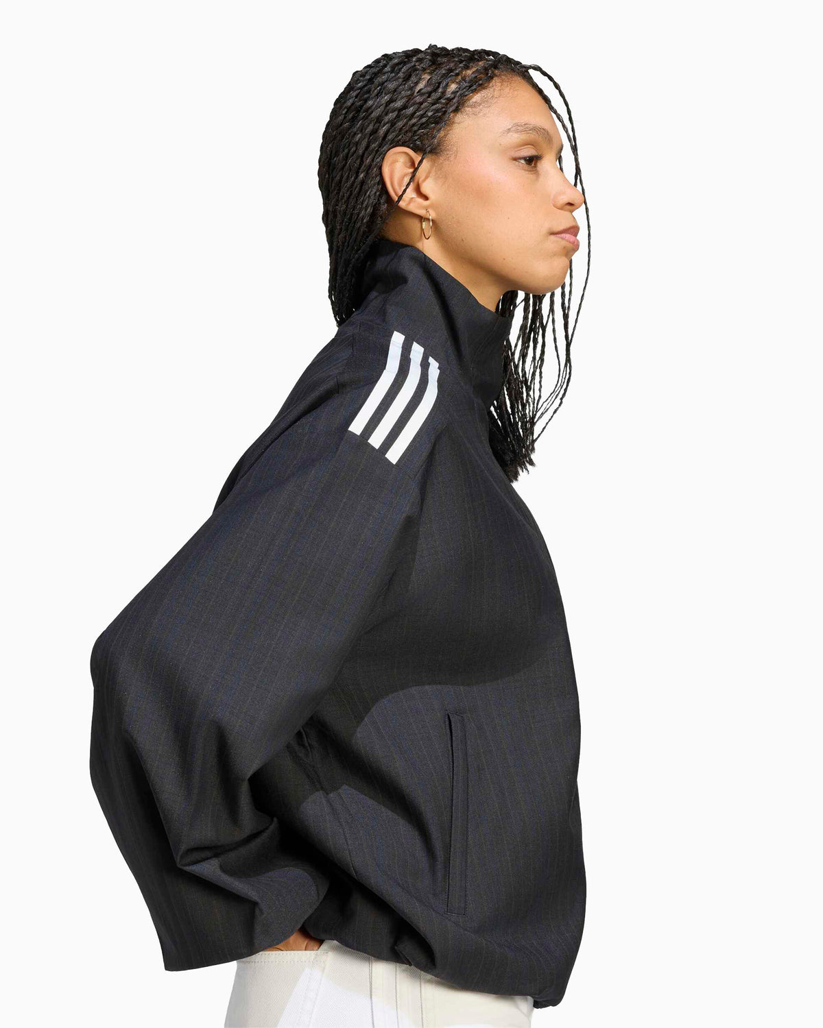Jackets Coats adidas Originals Plaid Bubbly Relaxed Women's Light Jacket - LG4076