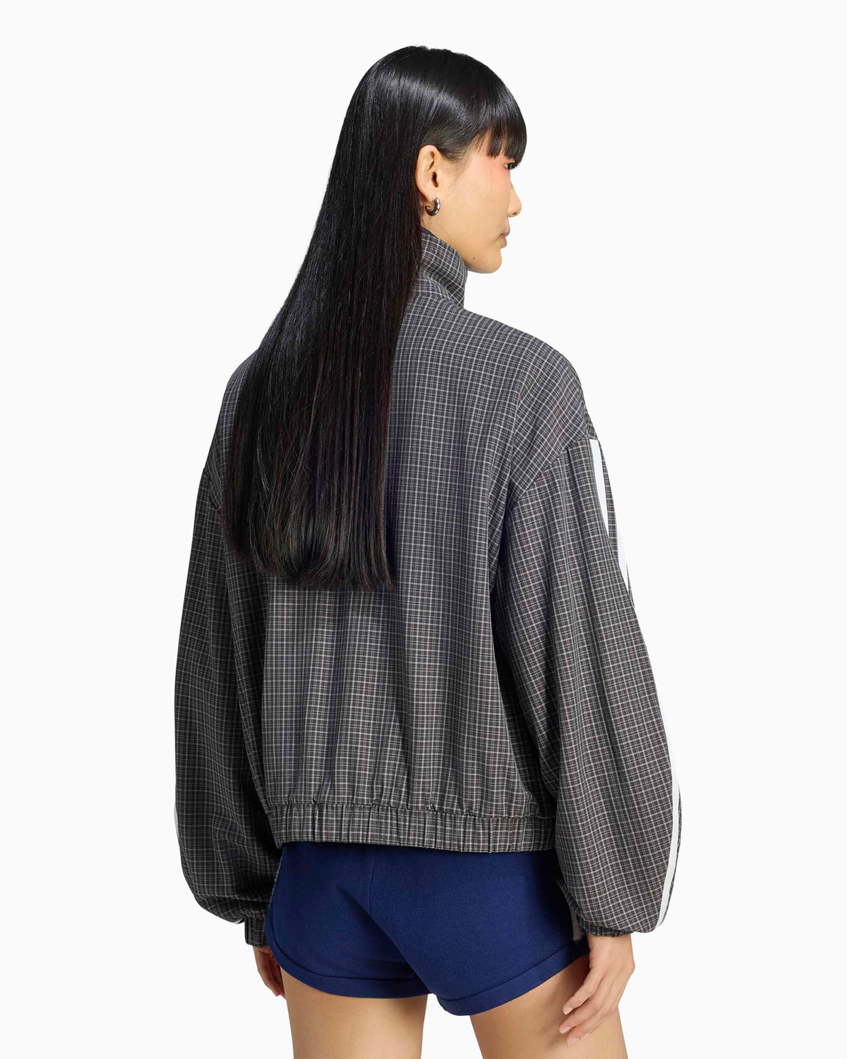 Jackets Coats adidas Originals Plaid Relaxed Women's Light Jacket - LD5339
