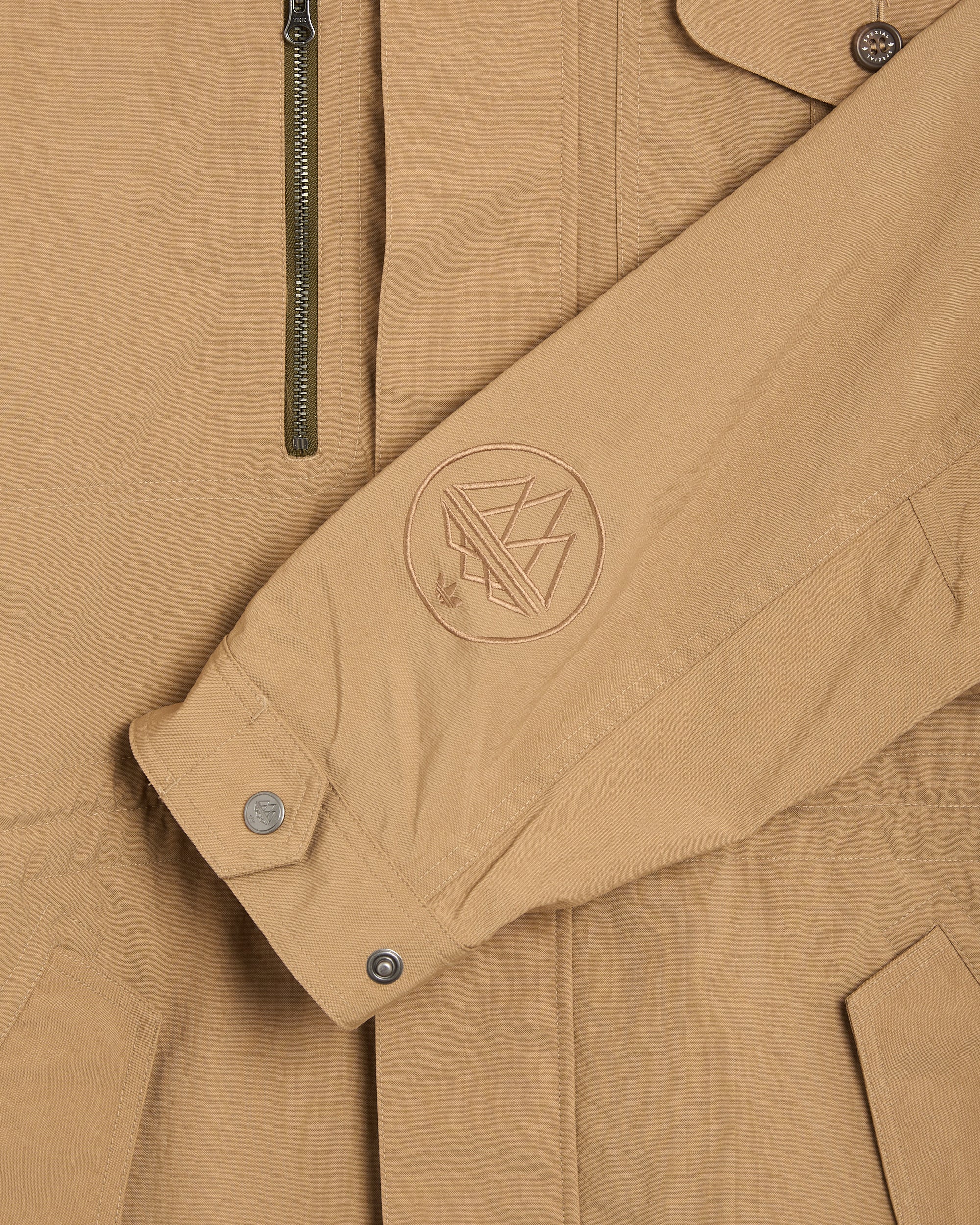 Jackets Coats adidas Originals SPZL Parka Longridge Logo Men's Light Jacket - KF6805