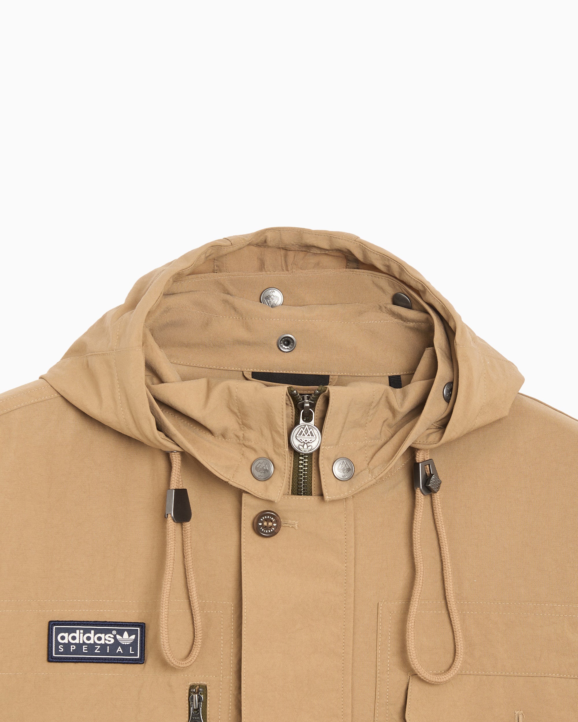 Jackets Coats adidas Originals SPZL Parka Longridge Logo Men's Light Jacket - KF6805