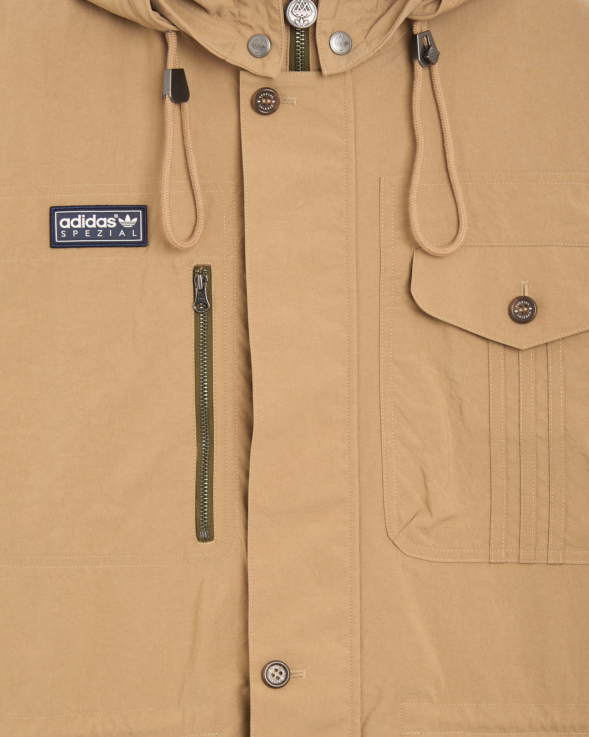 Jackets Coats adidas Originals SPZL Parka Longridge Logo Men's Light Jacket - KF6805