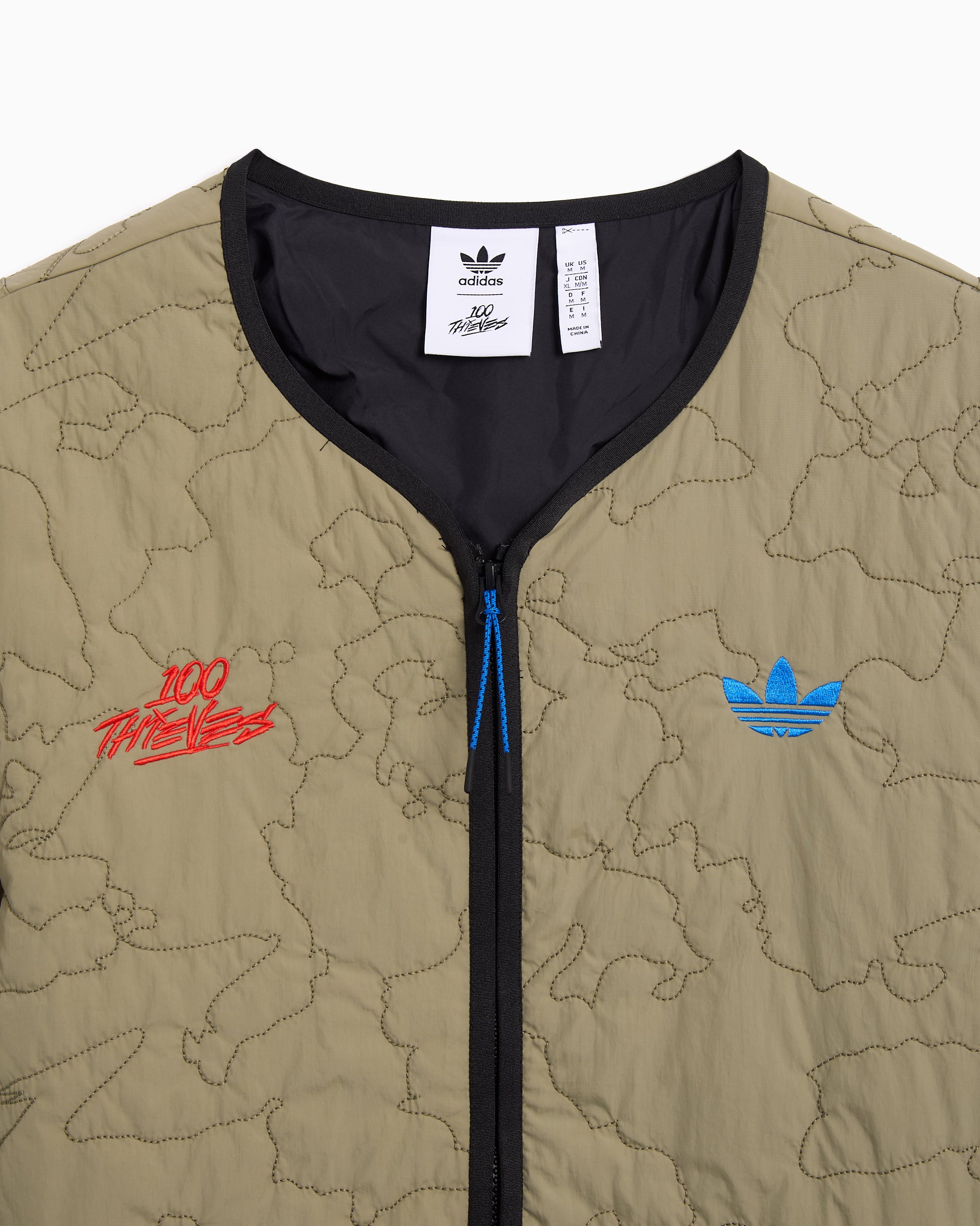 adidas Originals x 100 Thieves Men's Quilted Jacket