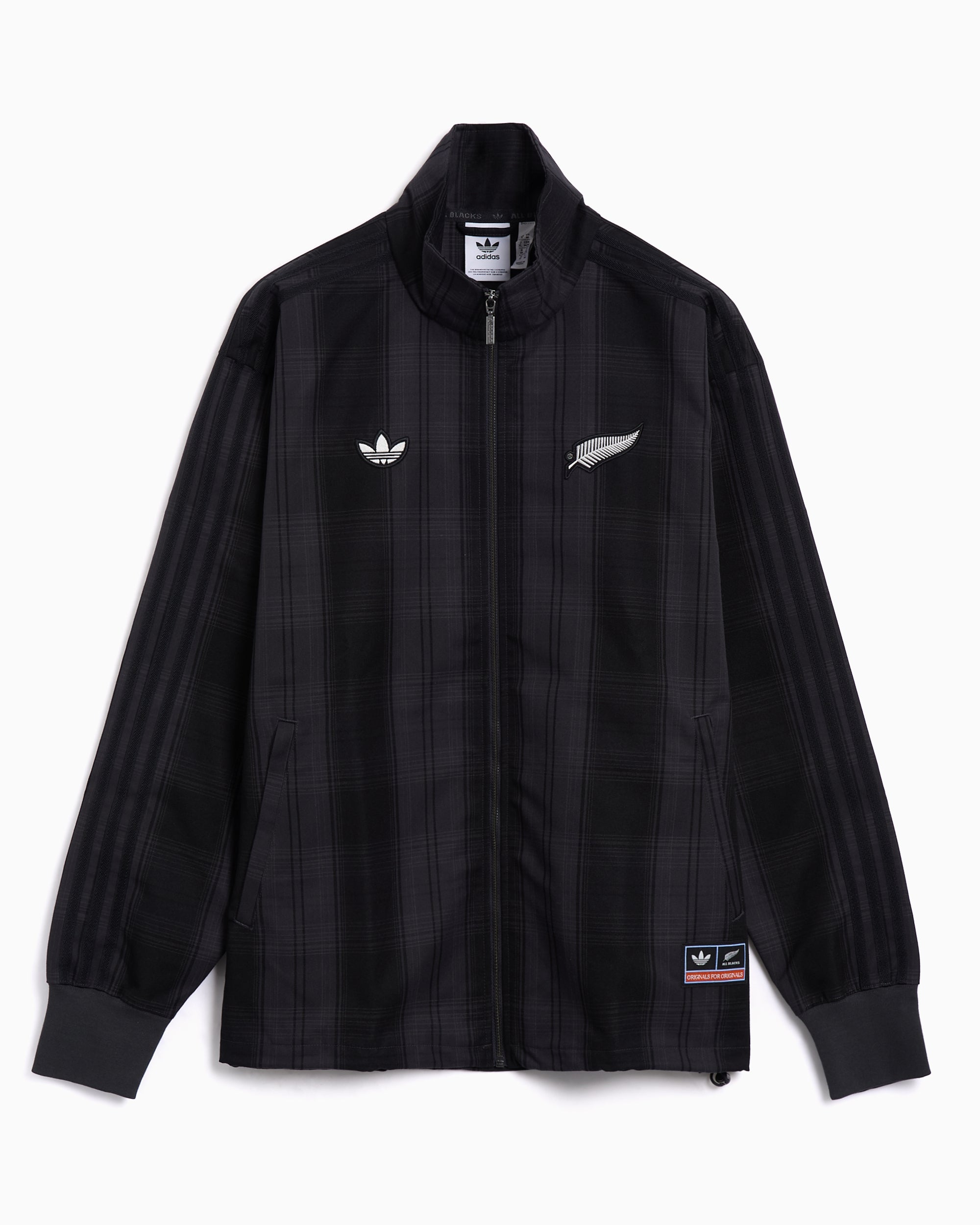 adidas Originals x All Blacks Firebird Plaid Relaxed Men's Track Jacke