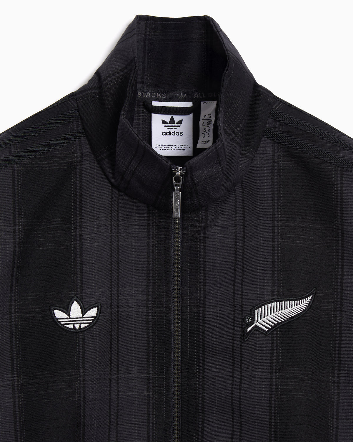 adidas Originals x All Blacks Firebird Plaid Relaxed Men