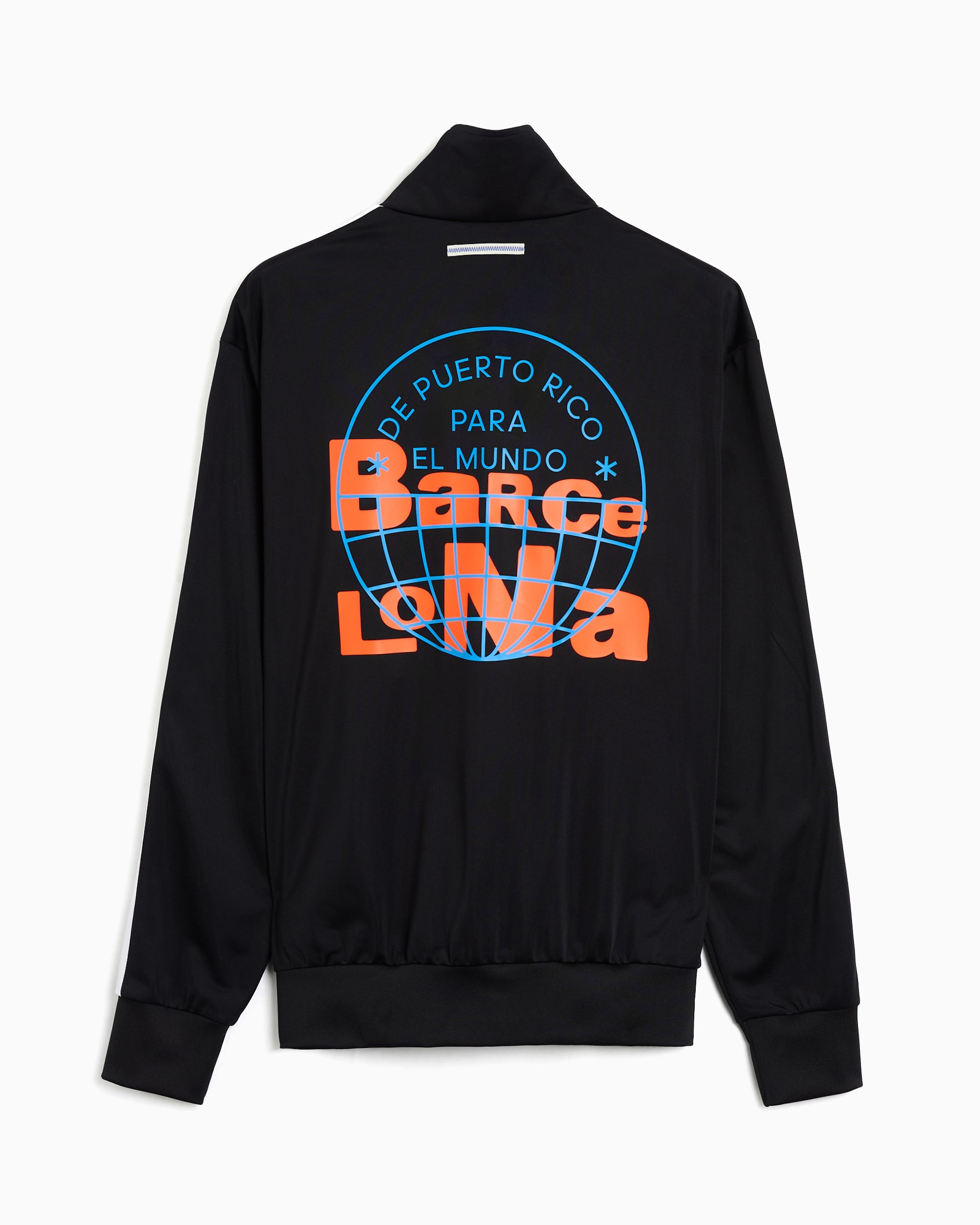 Jackets Coats adidas Originals x Bad Bunny DtMF Tour Merch "Barcelona" Firebird Relaxed Men's Track Jacket - LG9053