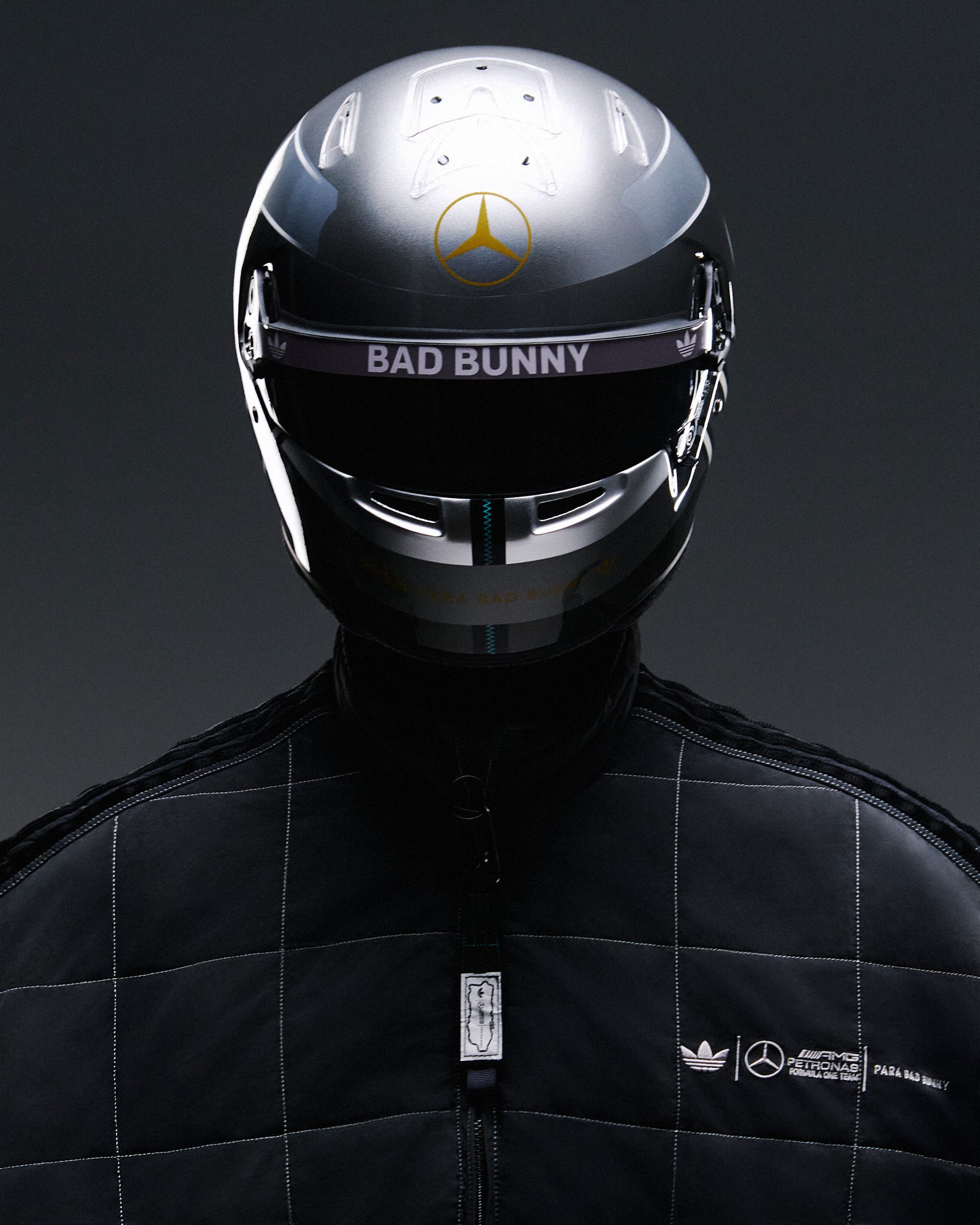 adidas Originals x Bad Bunny x Mercedes AMG Petronas Racing Logo Men's