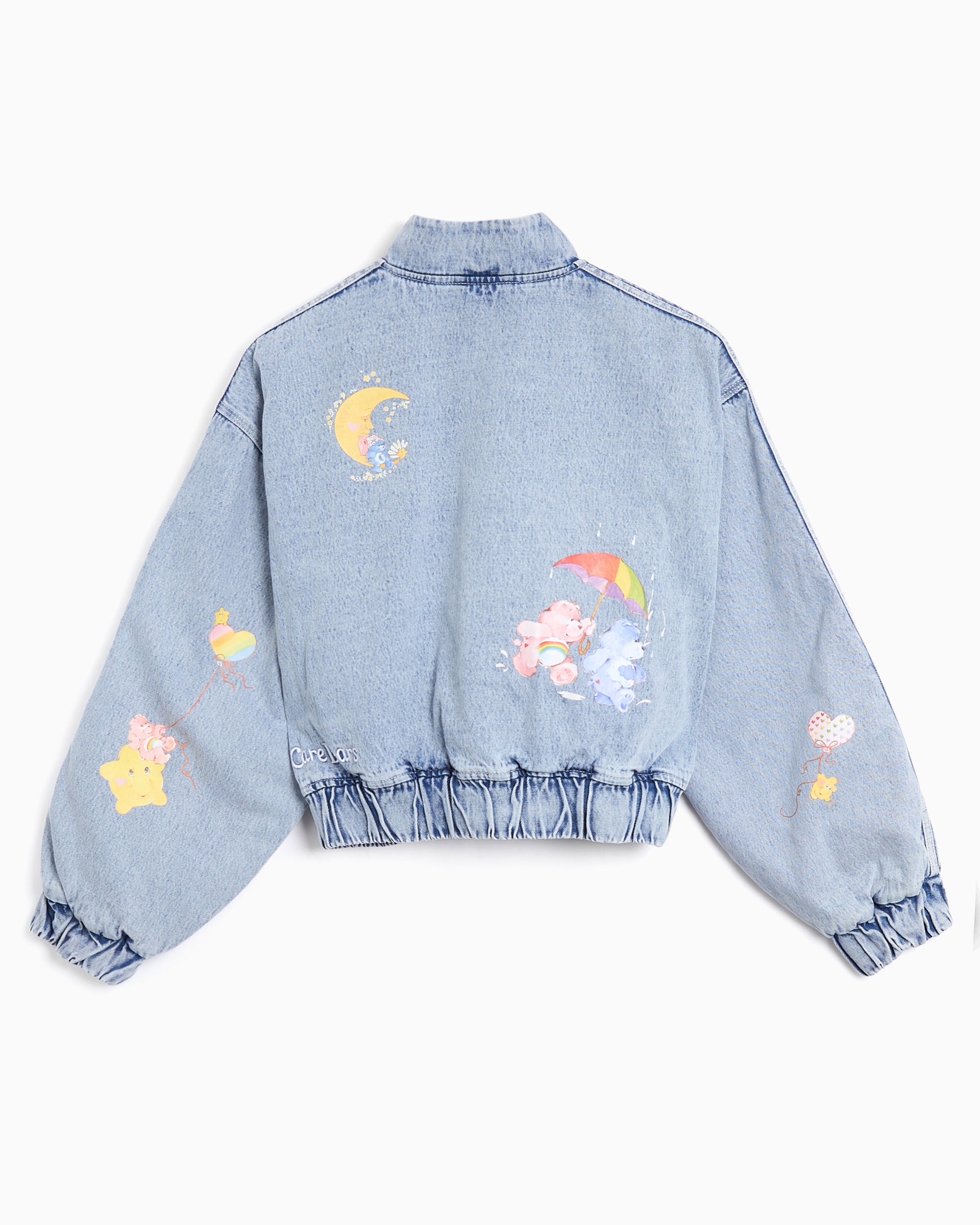 Jackets Coats adidas Originals x Care Bears Embroidered Boxy Women's Denim Jacket - KQ6747
