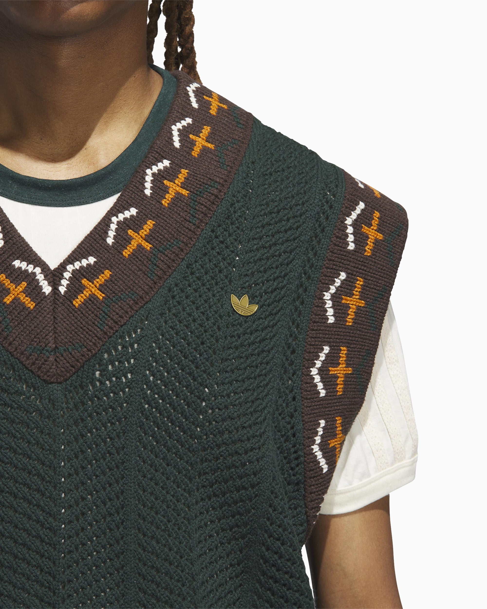 Gilet adidas Originals x CLOT Crochet Unisex