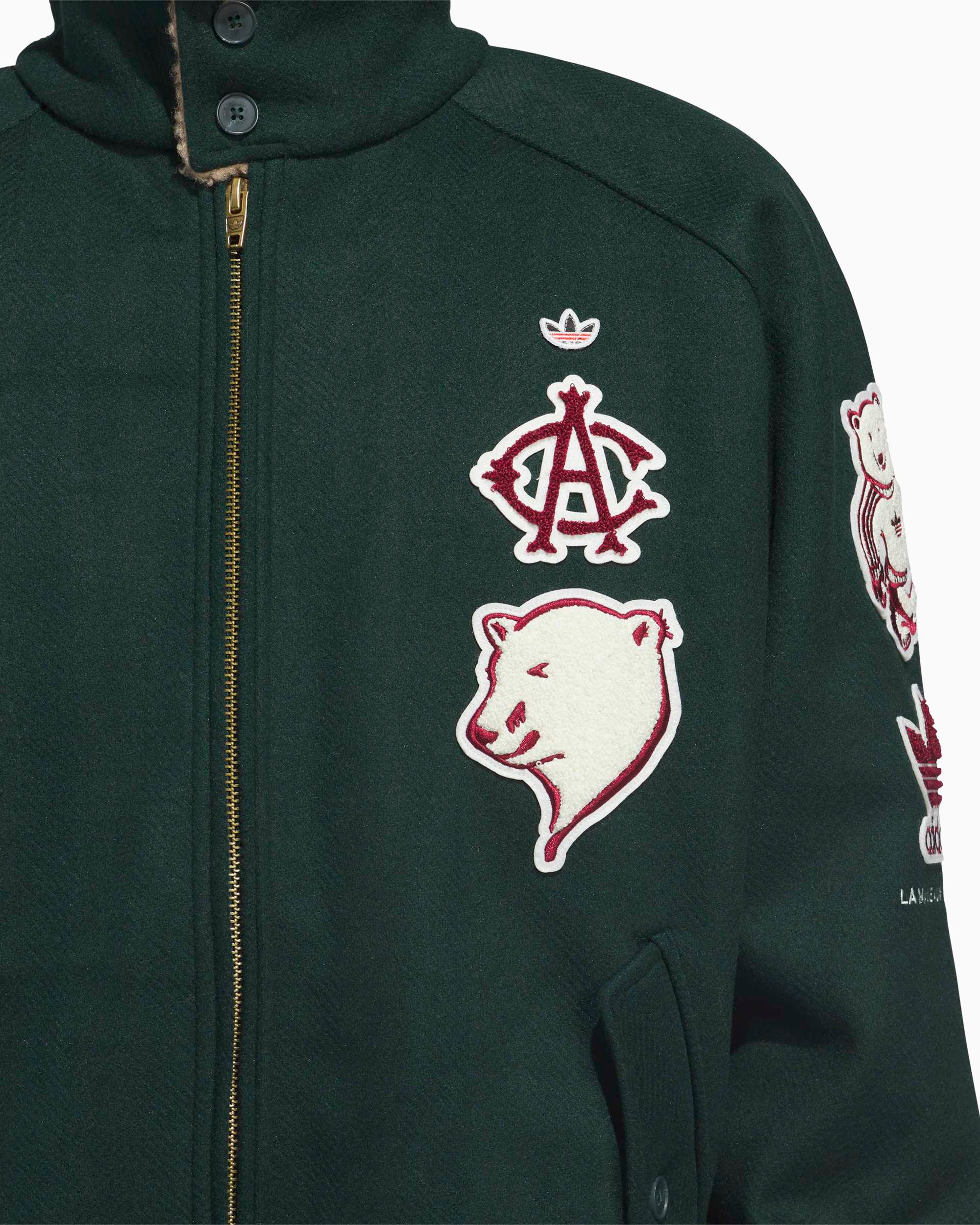 adidas Originals x CLOT Warmup Logo Relaxed Unisex Varsity Jacket