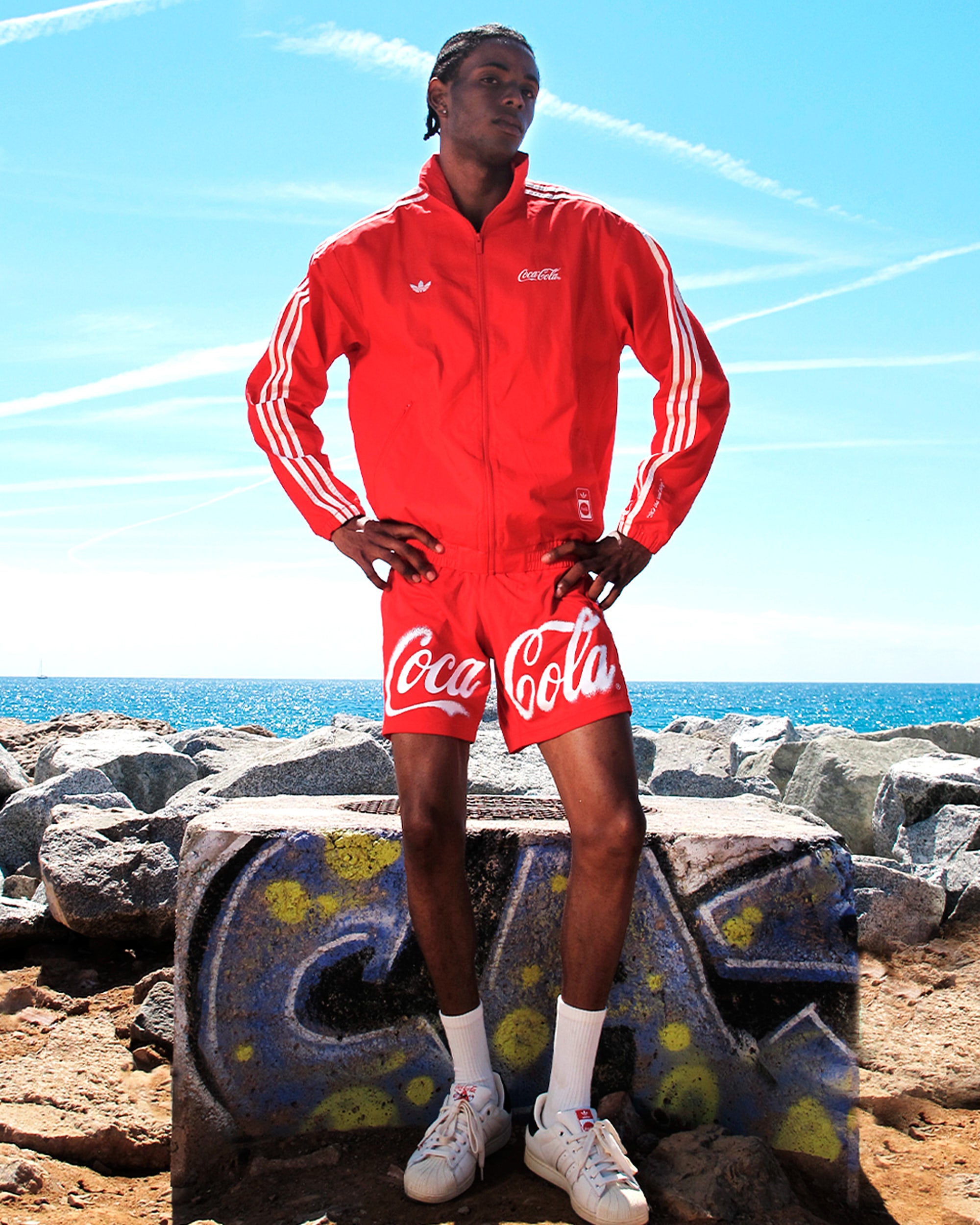 adidas Originals x Coca-Cola Firebird Classic Logo Men's Track Jacket