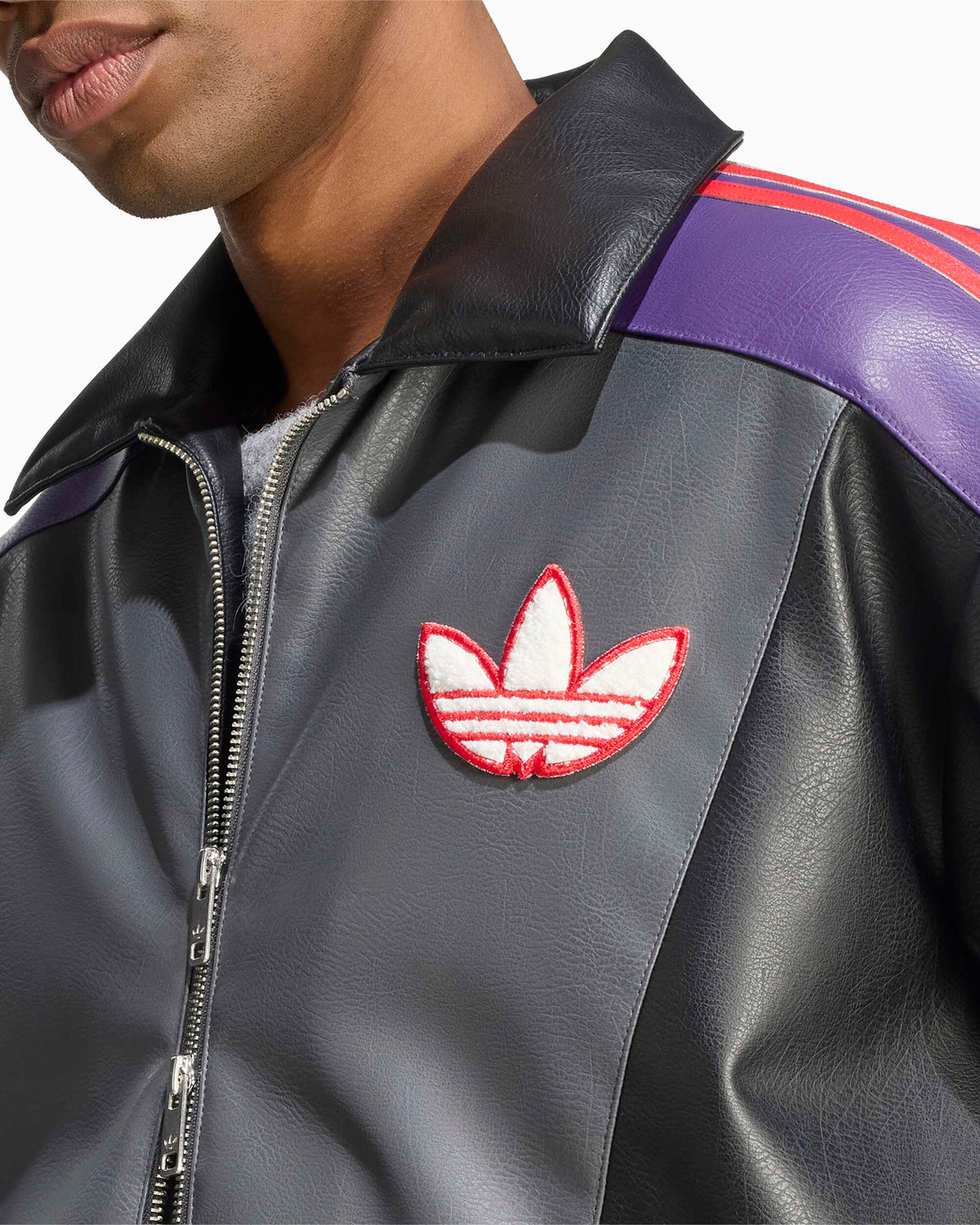Jackets Coats adidas Originals x Pokemon "Gengar" with patches Relaxed Men's Bomber - IB7072