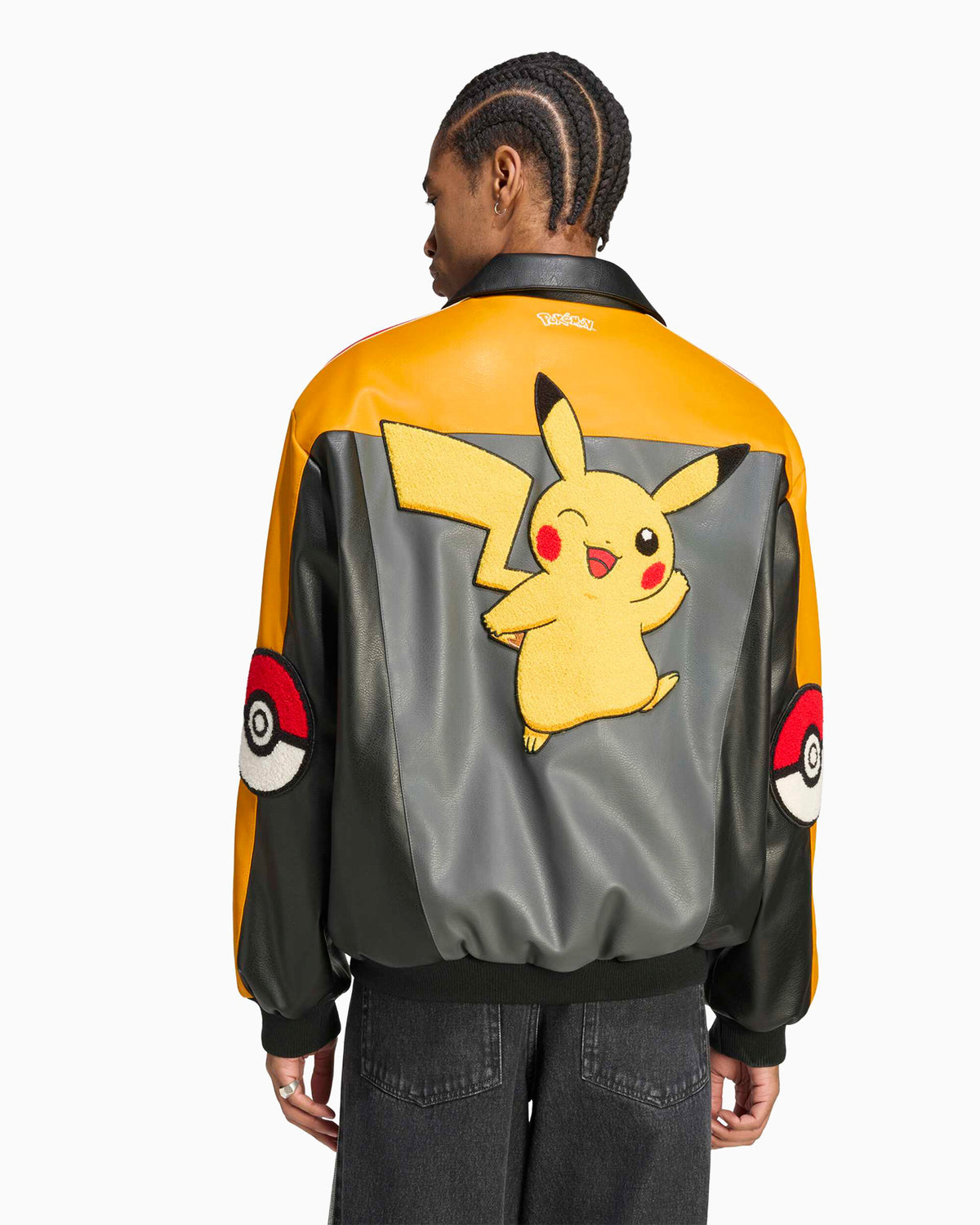 Jackets Coats adidas Originals x Pokemon "Pikachu" with patches Relaxed Unisex Bomber - KS4301