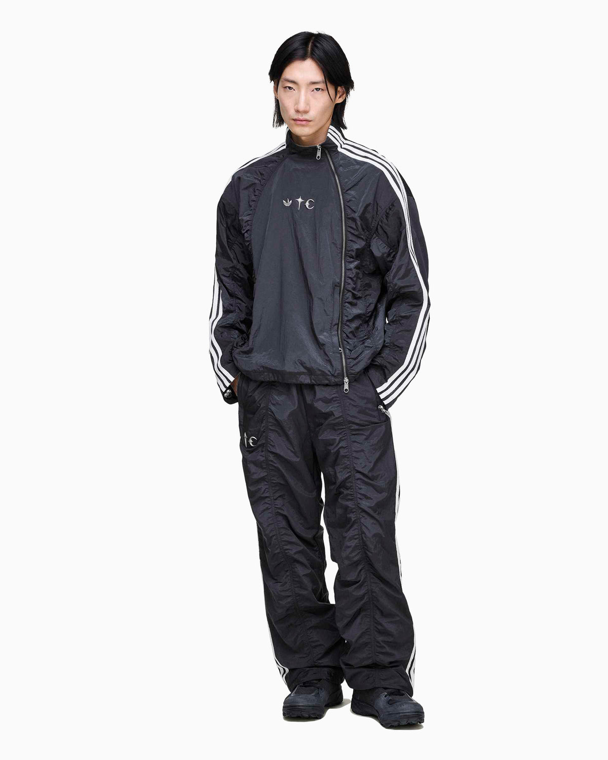 adidas Originals x Thug Club Woven Logo Relaxed Unisex Track Jacket