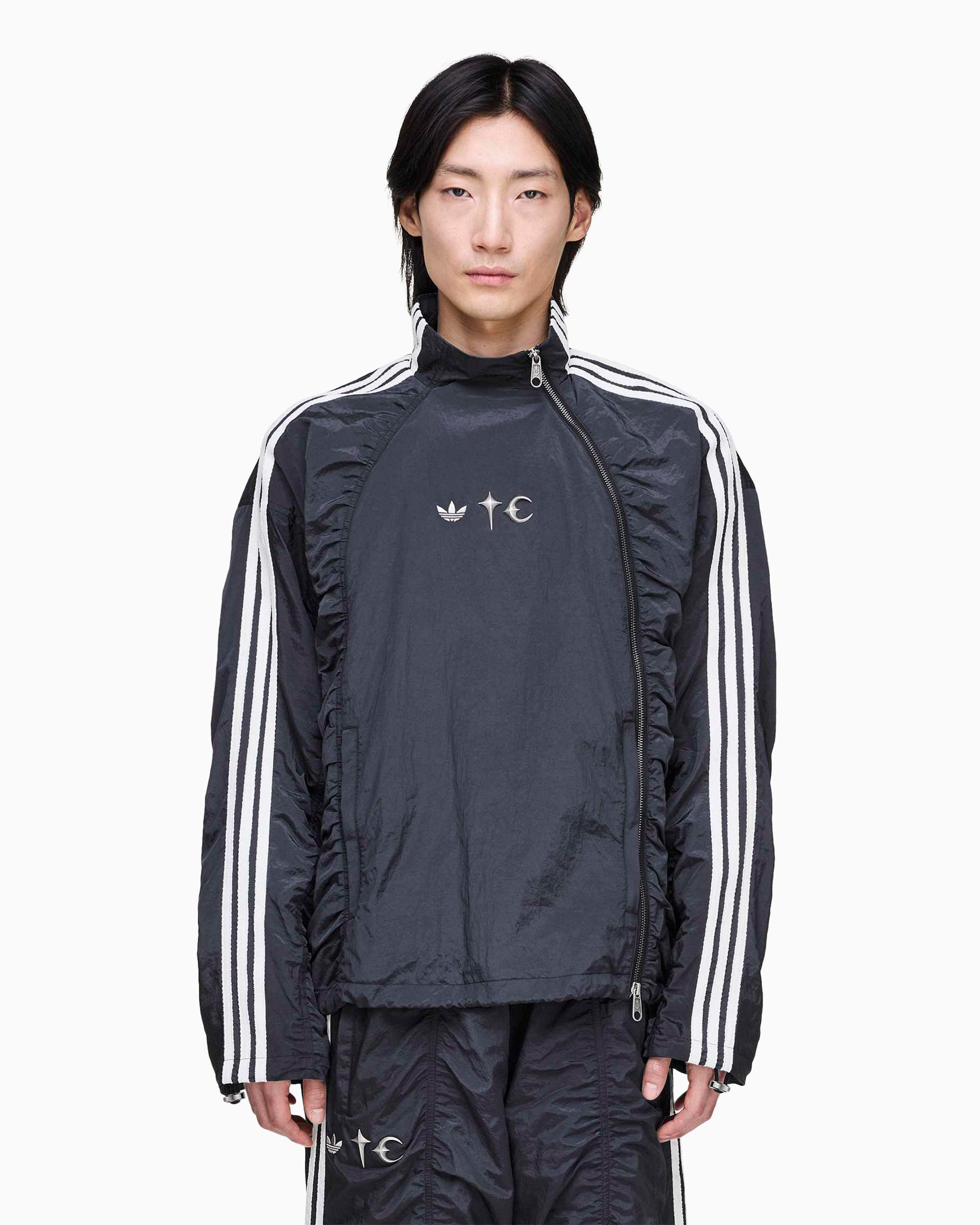 adidas Originals x Thug Club Woven Logo Relaxed Unisex Track Jacket