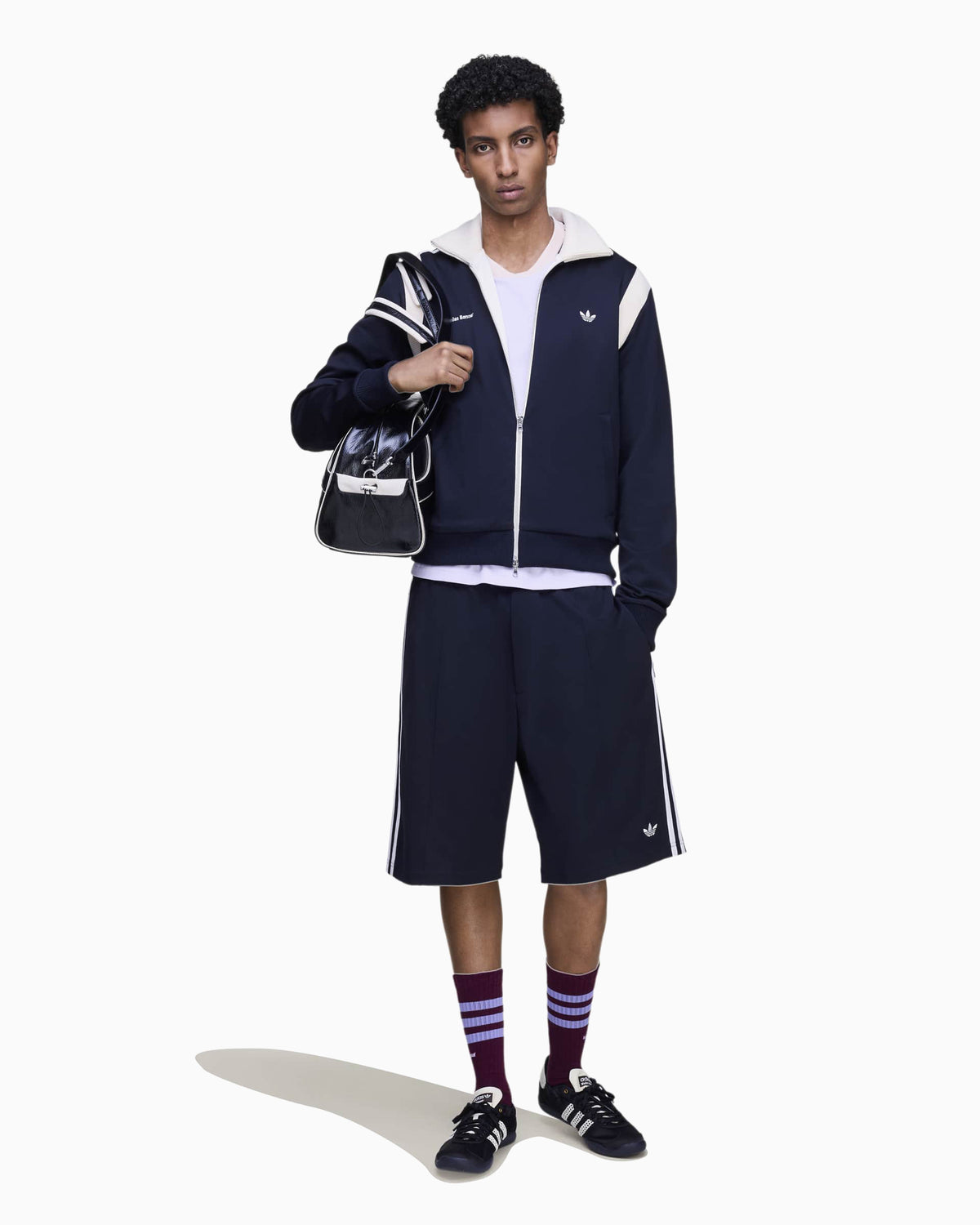 Jackets Coats adidas Originals x Wales Bonner Twill Slim Men's Track Jacket - KD0307