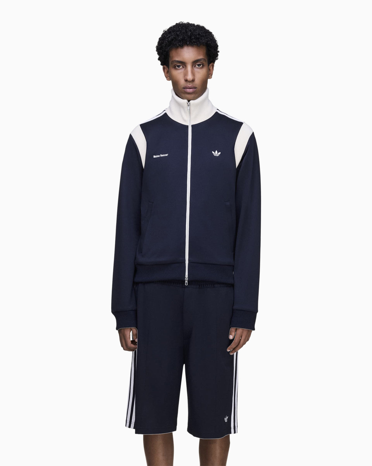 Jackets Coats adidas Originals x Wales Bonner Twill Slim Men's Track Jacket - KD0307