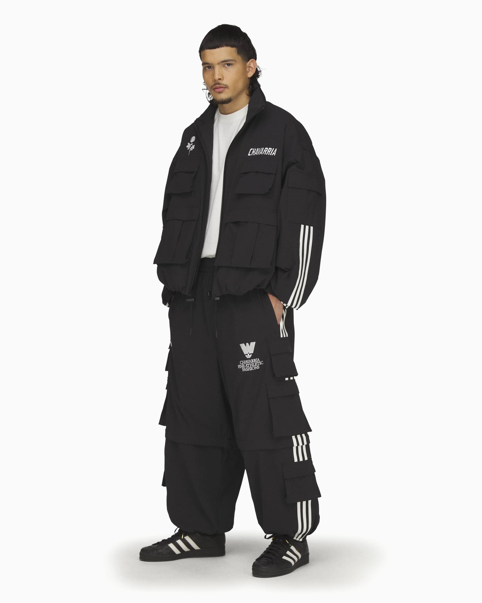 adidas Originals x Willy Chavarria Cargo Logo Relaxed Men's Track Jack