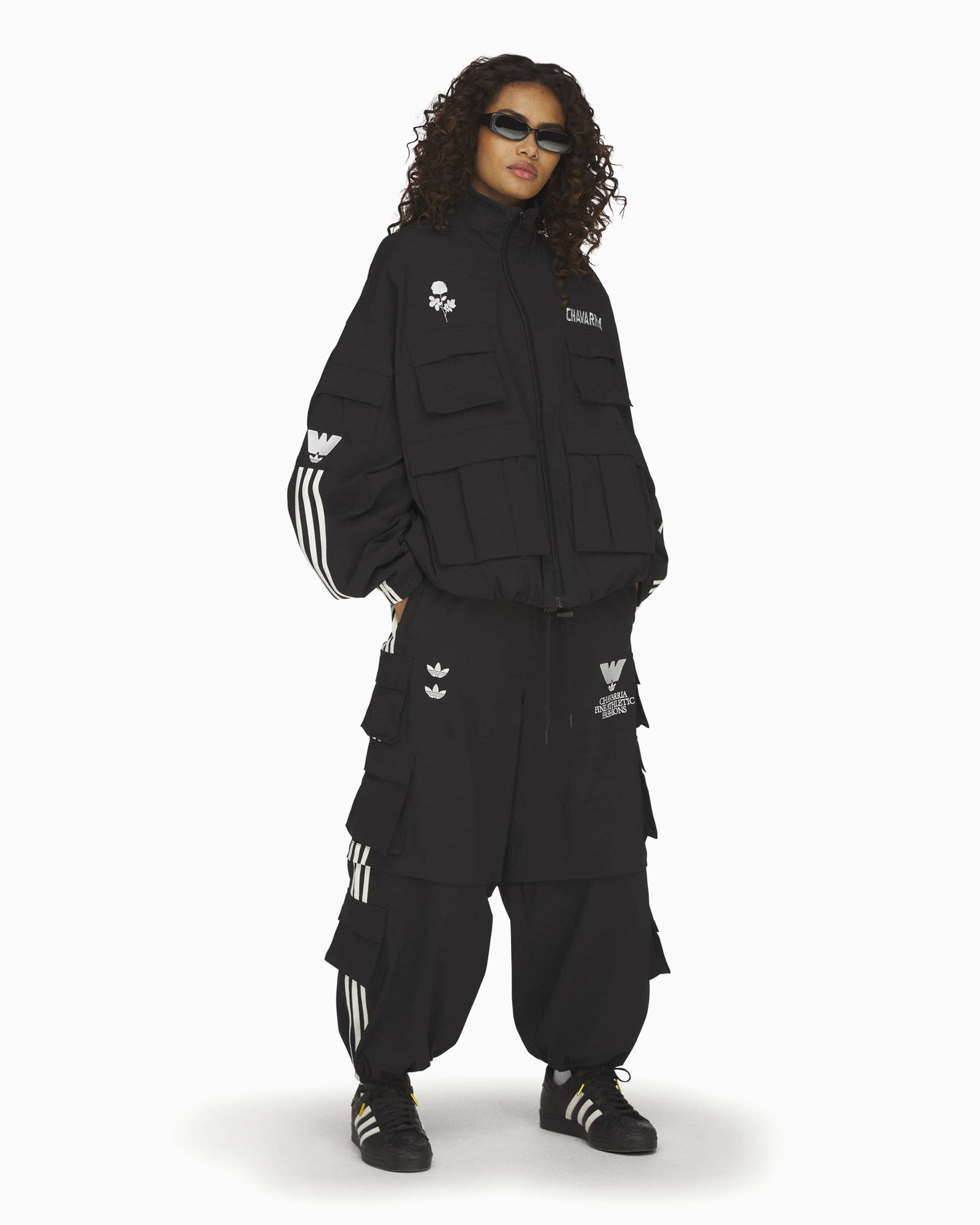 adidas Originals x Willy Chavarria Cargo Logo Relaxed Men's Track Jack